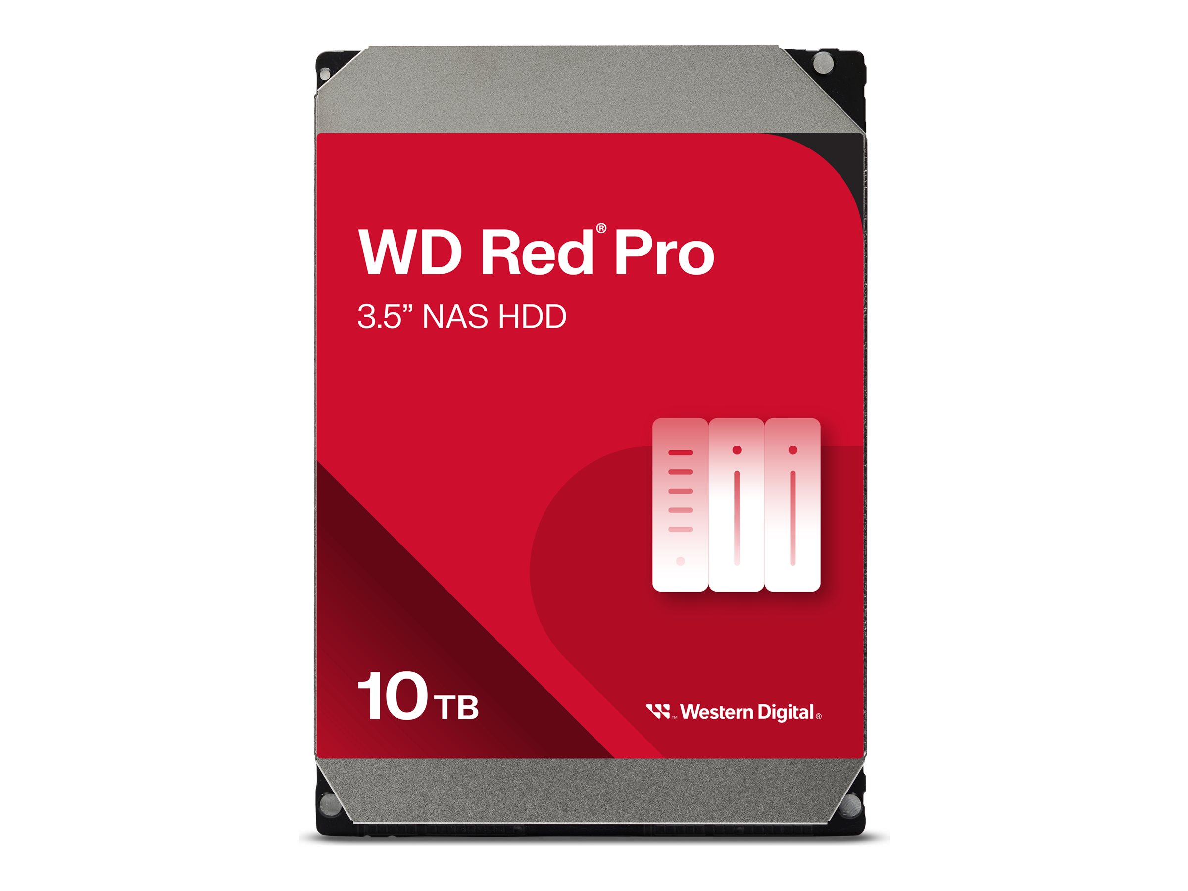 WD Red Pro WD102KFBX - Festplatte - 10 TB - intern - 3.5" (8.9 cm)