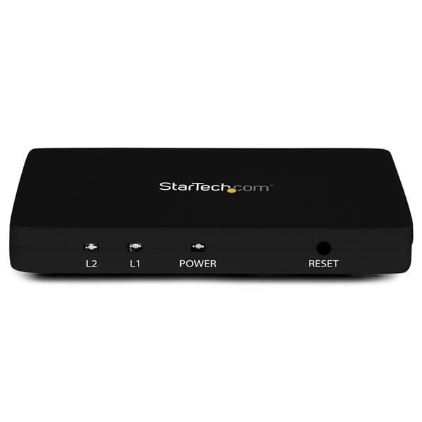 StarTech.com 2 Port HDMI 4k Video Splitter - 1x2 HDMI Verteiler mit Aluminiumgehäuse