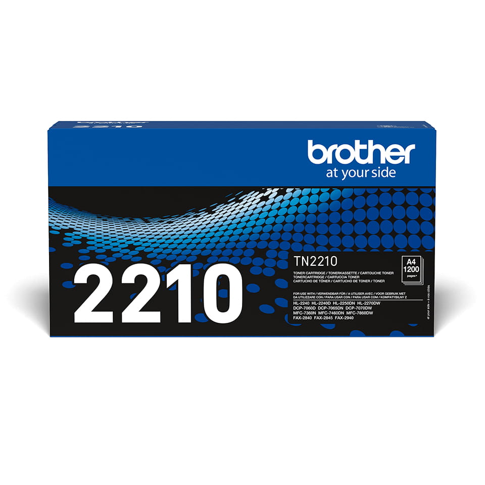 Brother TN2210 - Schwarz - Original - Tonerpatrone