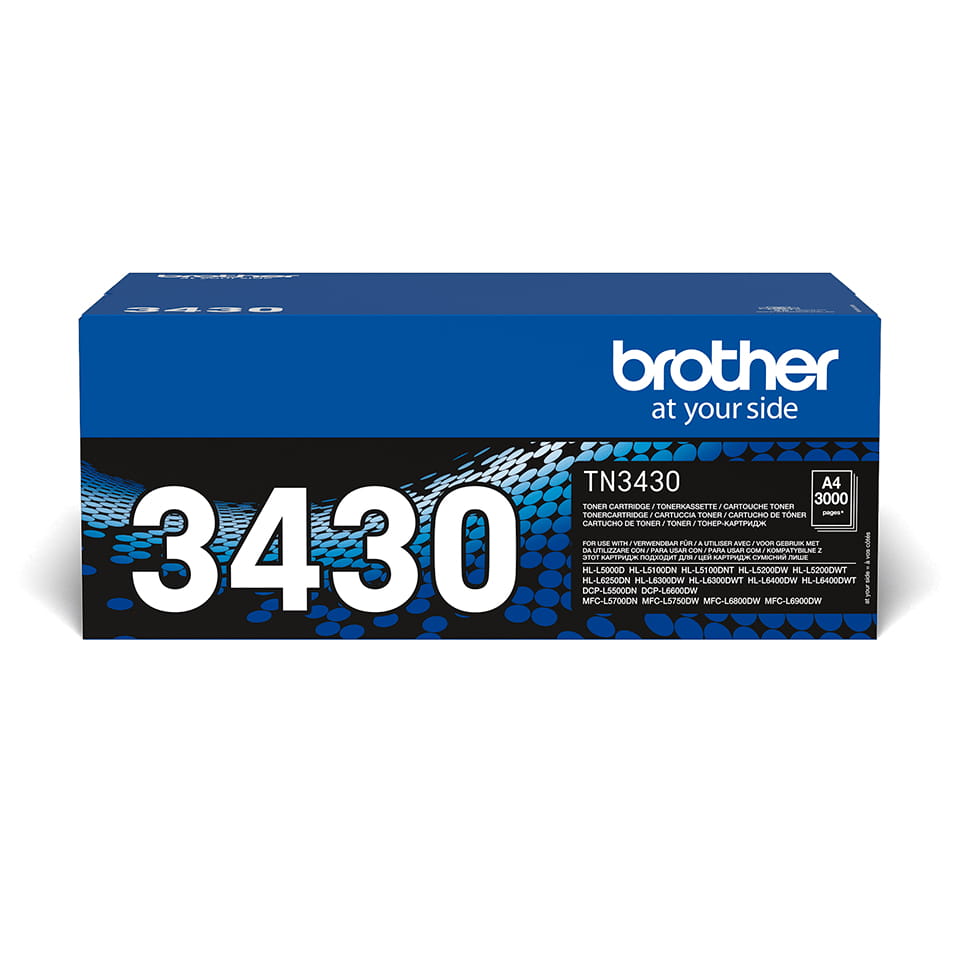Brother TN3430 - Schwarz - original - Tonerpatrone