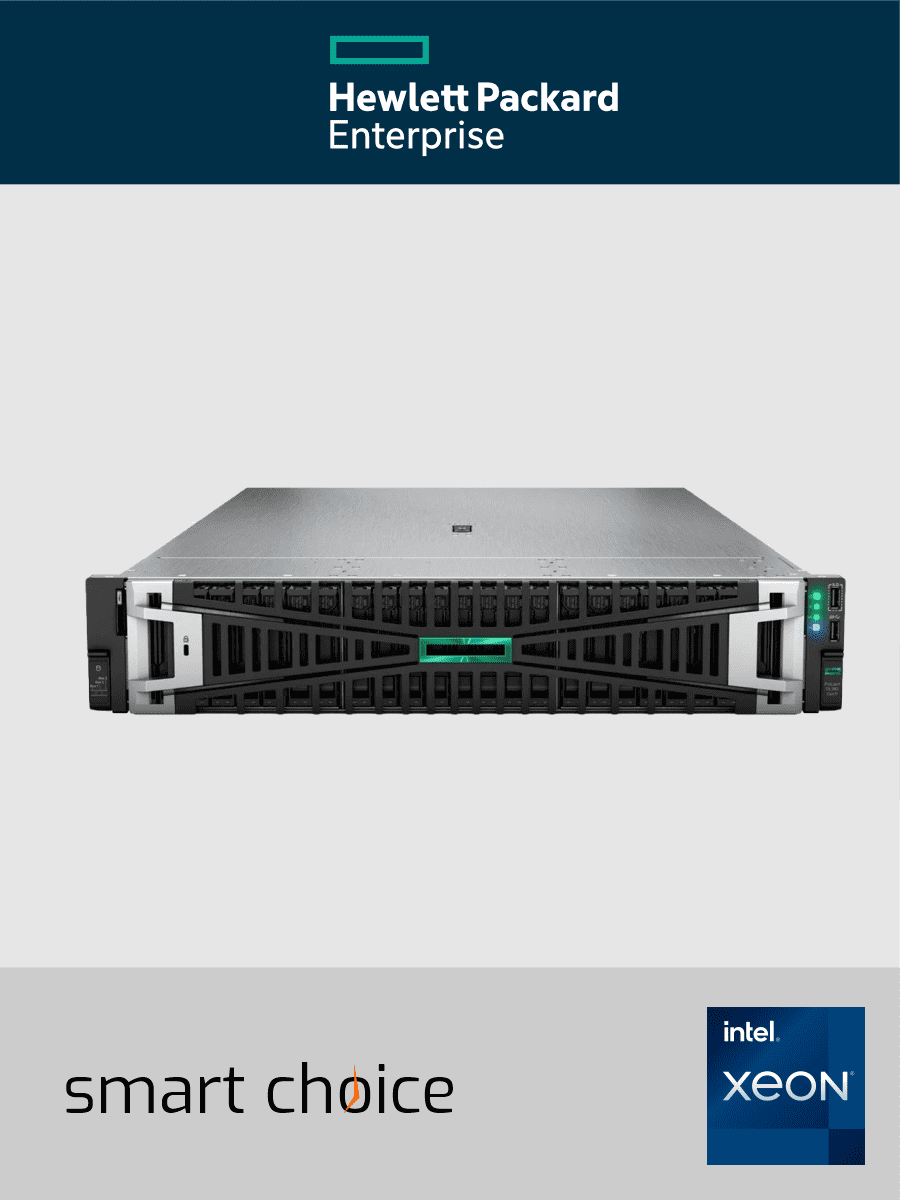 HPE ProLiant DL380 Gen11 - Server - Rack-Montage - 2U - zweiweg - 1 x Xeon Silver 4514Y / 2 GHz - RAM 64 GB - SATA/SAS/NVMe - Hot-Swap 6.4 cm (2.5") (Smart Choice)