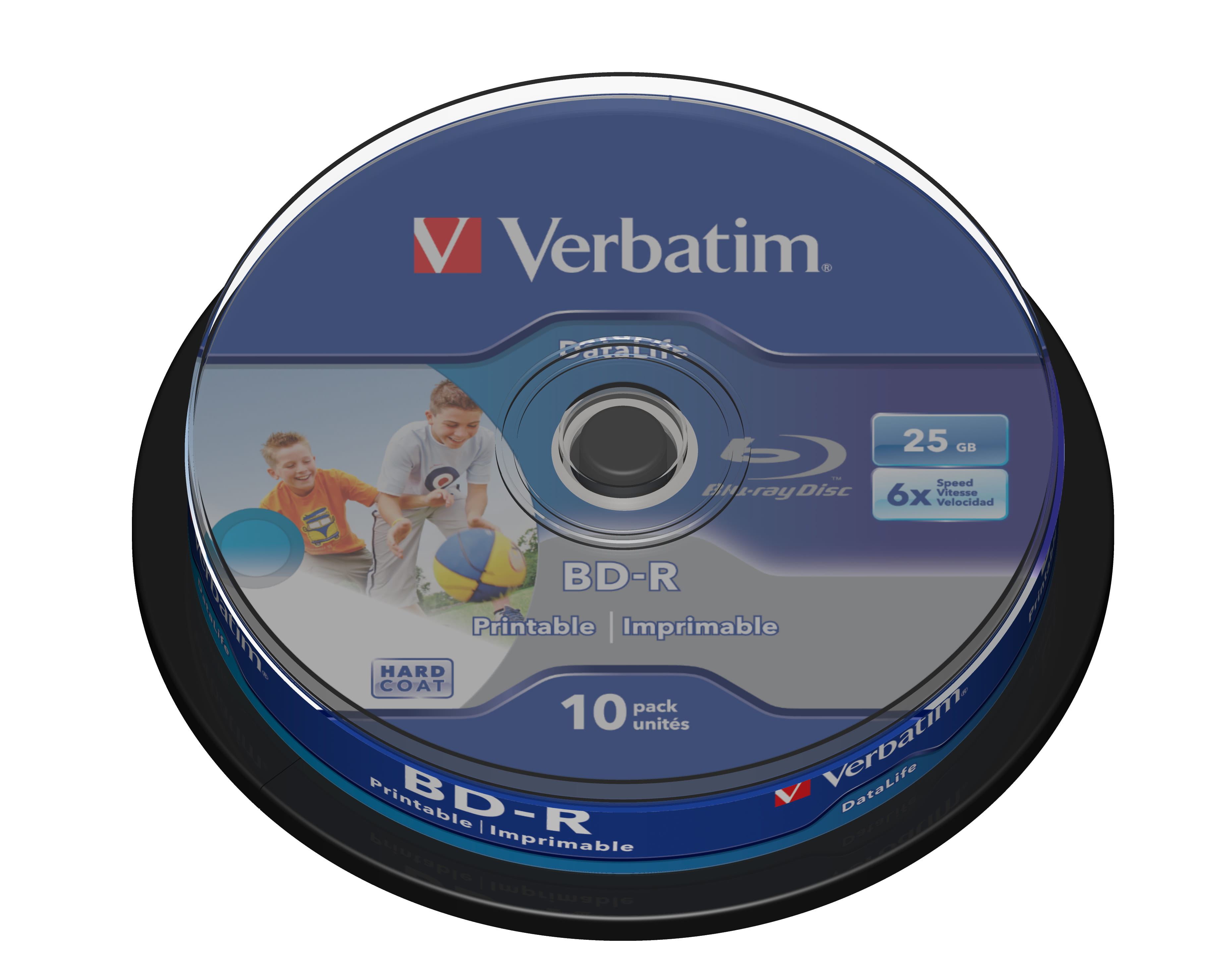 Verbatim DataLife - 10 x BD-R - 25 GB 6x - mit Tintenstrahldrucker bedruckbare Oberfläche