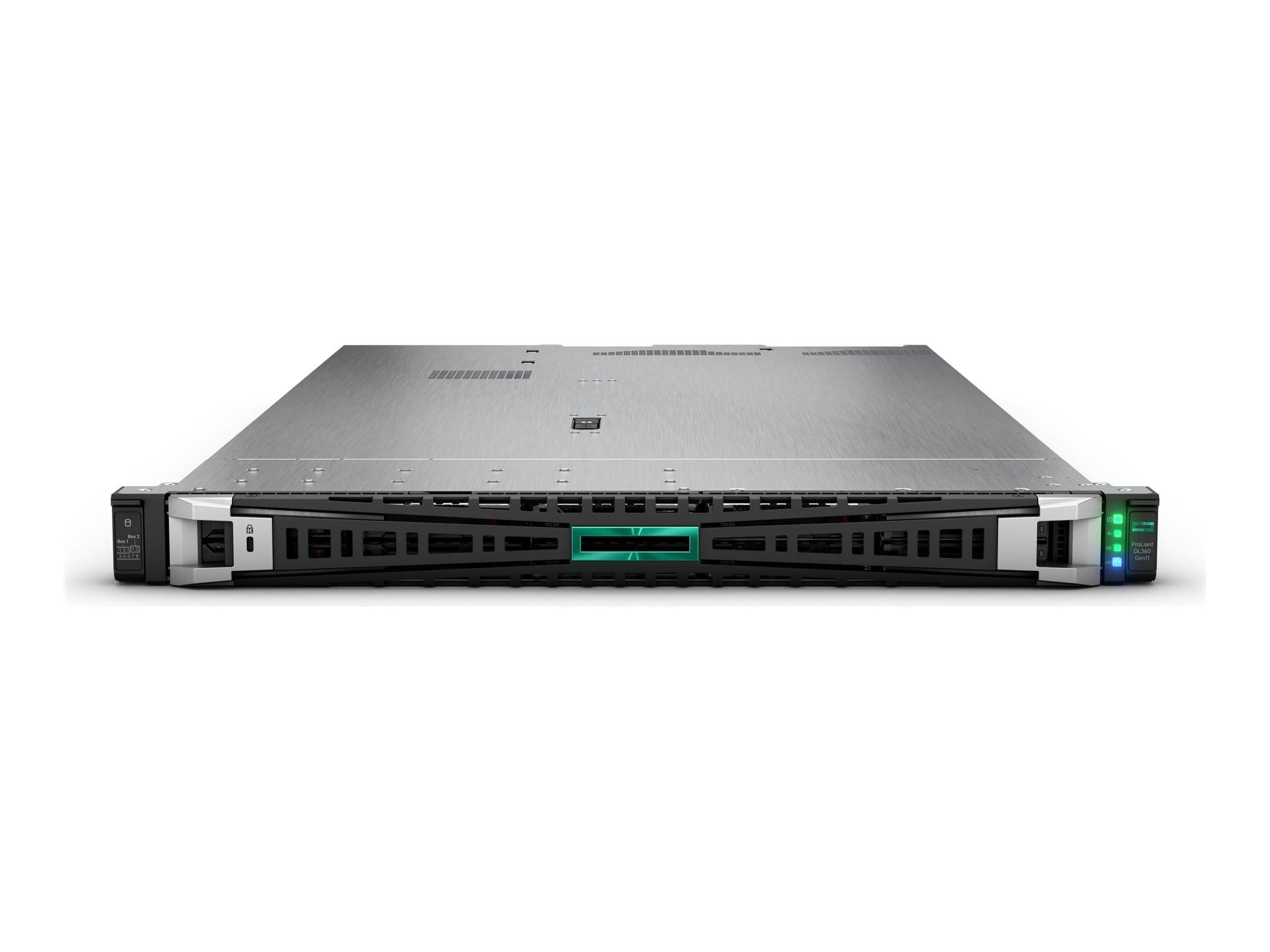 HPE ProLiant DL360 Gen11 - Server - Rack-Montage - 1U - zweiweg - 1 x Xeon Silver 4514Y / 2 GHz - RAM 64 GB - SATA/SAS/PCI Express - Hot-Swap 6.4 cm (2.5") (Smart Choice)