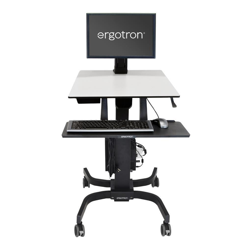 Ergotron WorkFit-C Single LD - Sitz-/Steh-Arbeitsplatz
