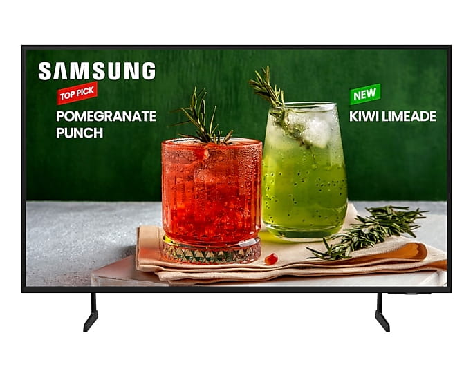 Samsung BE75D-H - 189.3 cm (75") Diagonalklasse BED-H Series LCD-TV mit LED-Hintergrundbeleuchtung - Crystal UHD - Digital Signage - Smart TV - Tizen OS - 4K UHD (2160p)