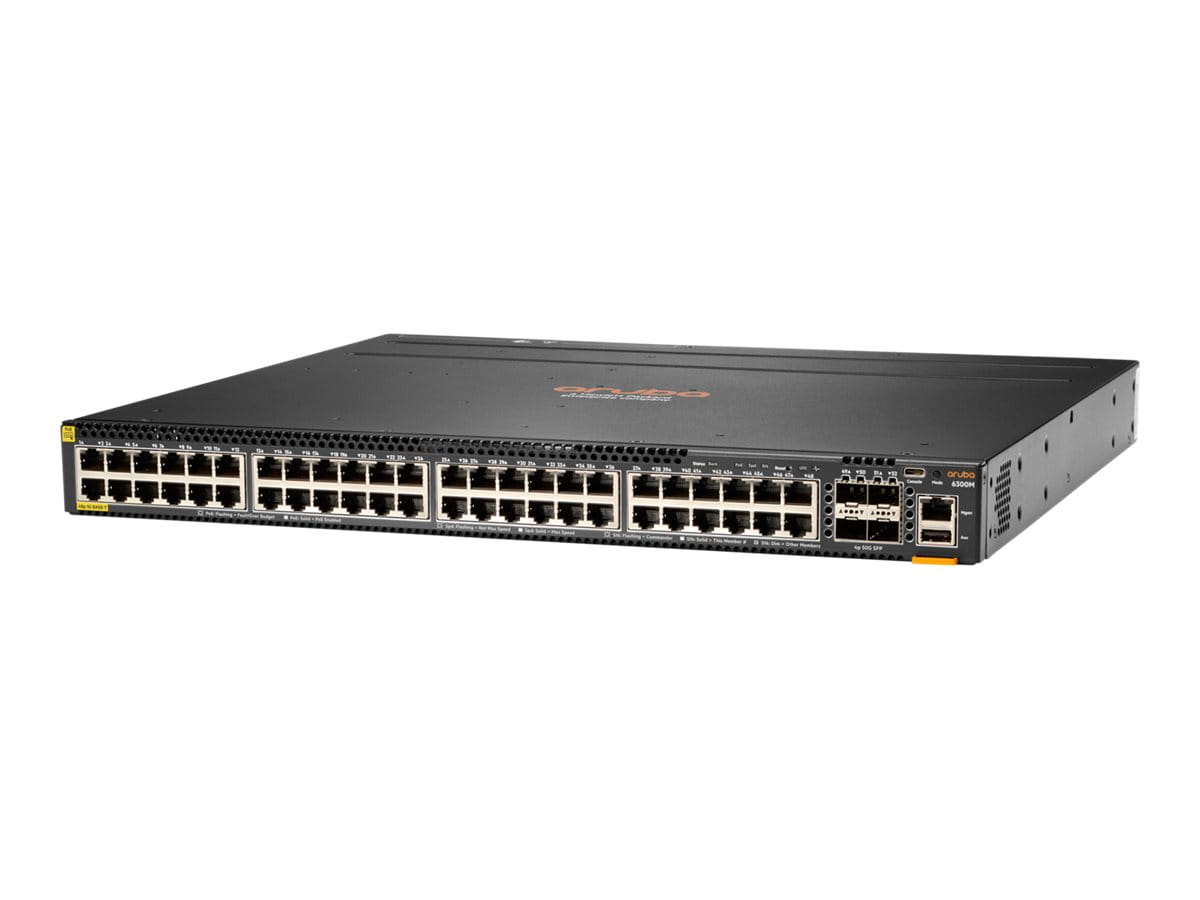 HPE Aruba 6300M - Switch - L3 - managed - 48 x 10/100/1000 (PoE+)