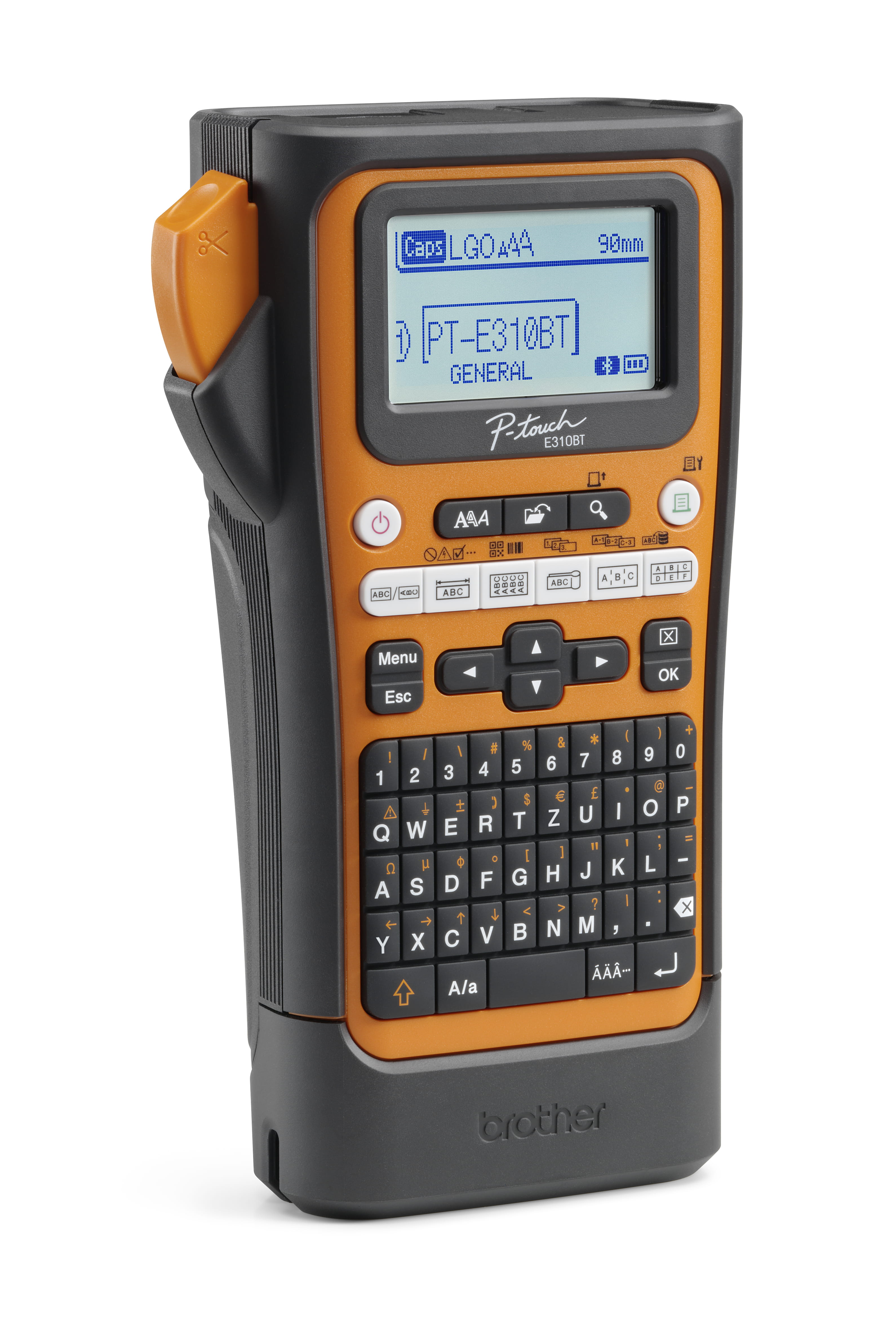 Brother P-Touch PT-E310BTVP - Beschriftungsgerät - s/w - Thermotransfer - Rolle (1,8 cm)