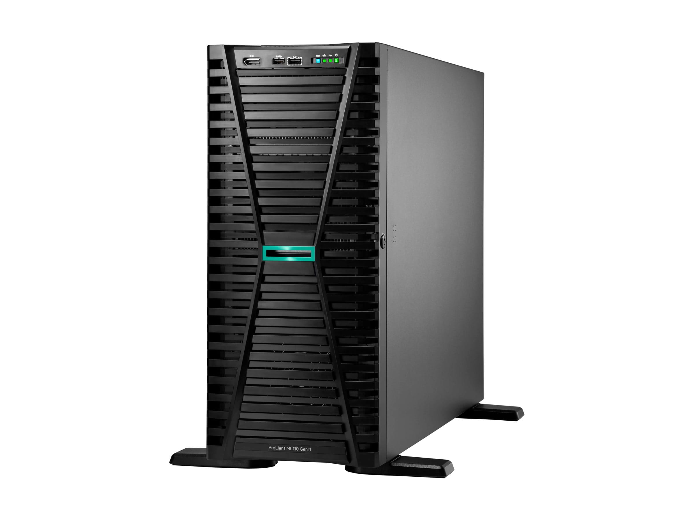 HPE ProLiant ML110 Gen11 - Server - Tower - 1-Weg - 1 x Xeon Bronze 3408U / 1.8 GHz - RAM 16 GB - SATA - Hot-Swap 8.9 cm (3.5")