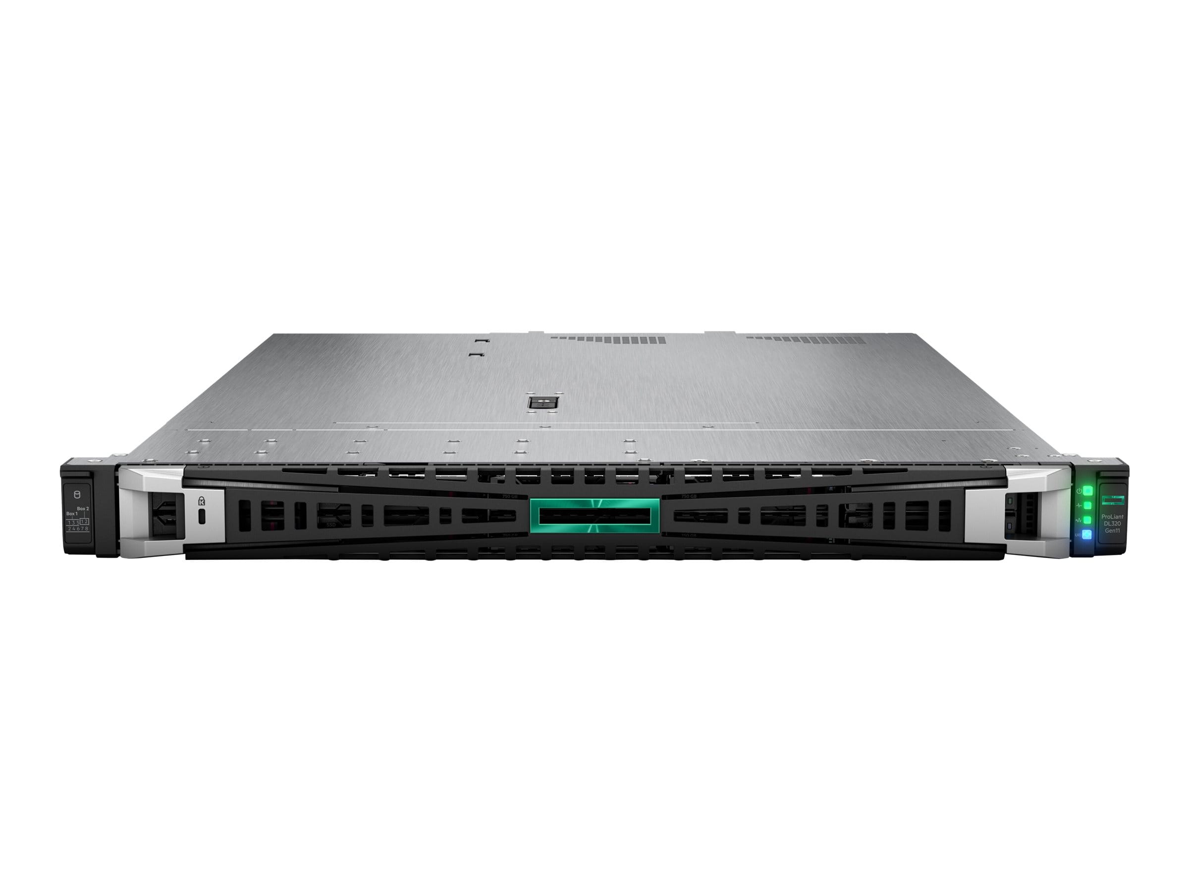 HPE ProLiant DL320 Gen11 - Server - Rack-Montage - 1U - 1-Weg - 1 x Xeon Silver 4410Y / 2 GHz - RAM 16 GB - SATA/SAS/PCI Express - Hot-Swap 6.4 cm (2.5")