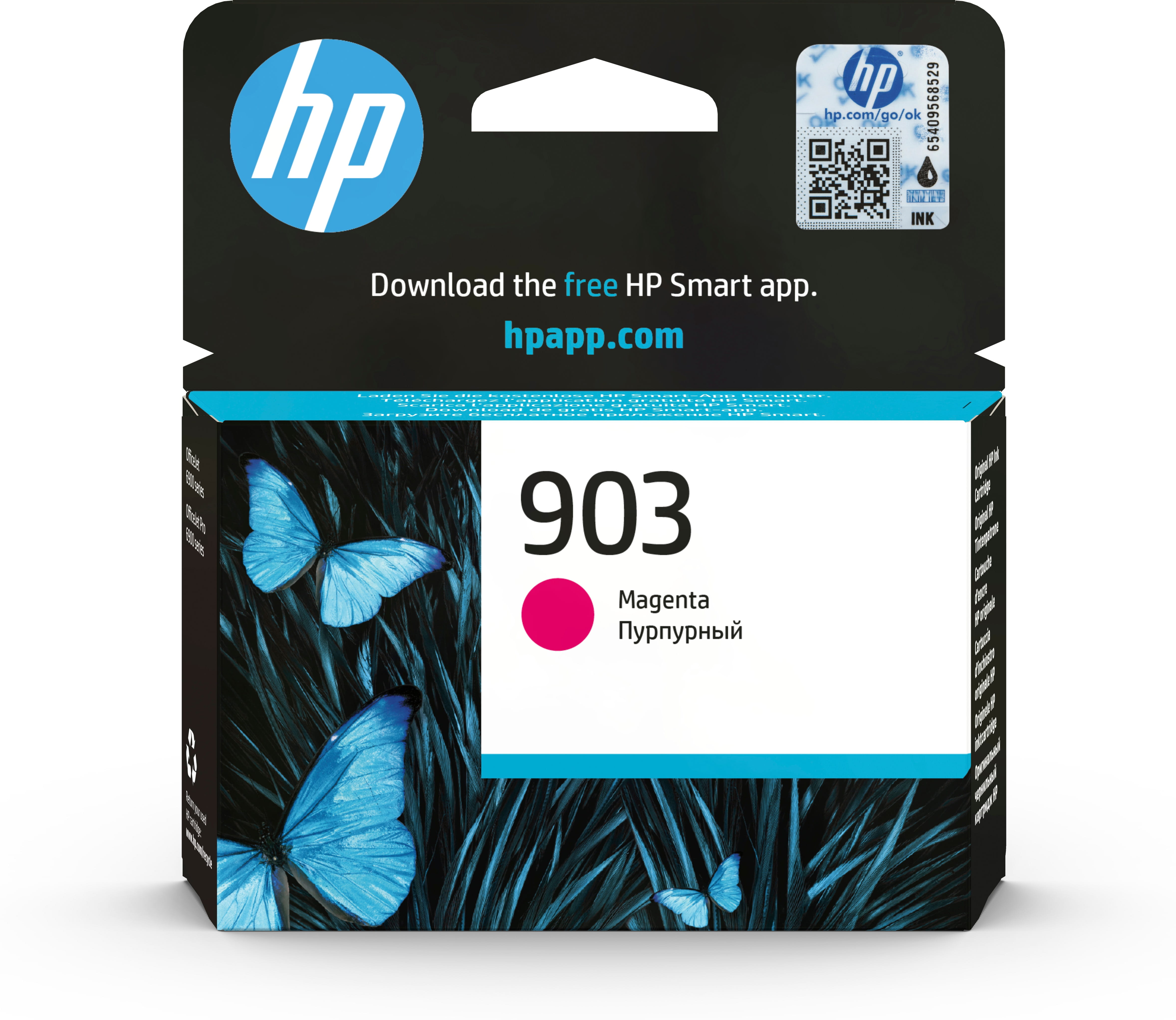 HP 903 - Magenta - Original - Tintenpatrone - für Officejet 6951, 6954, 6962