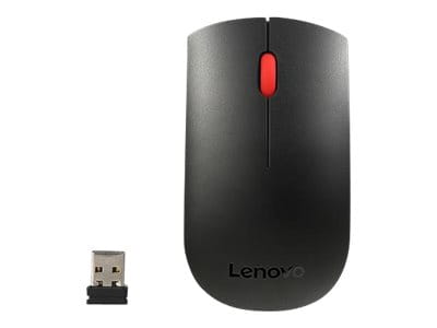 Lenovo Essential Wireless Combo - Tastatur-und-Maus-Set - kabellos - 2.4 GHz - Belgien Englisch - für S510; ThinkCentre M700; M71X; M810; M910; ThinkPad L470; T470; X1 Carbon (5th Gen)