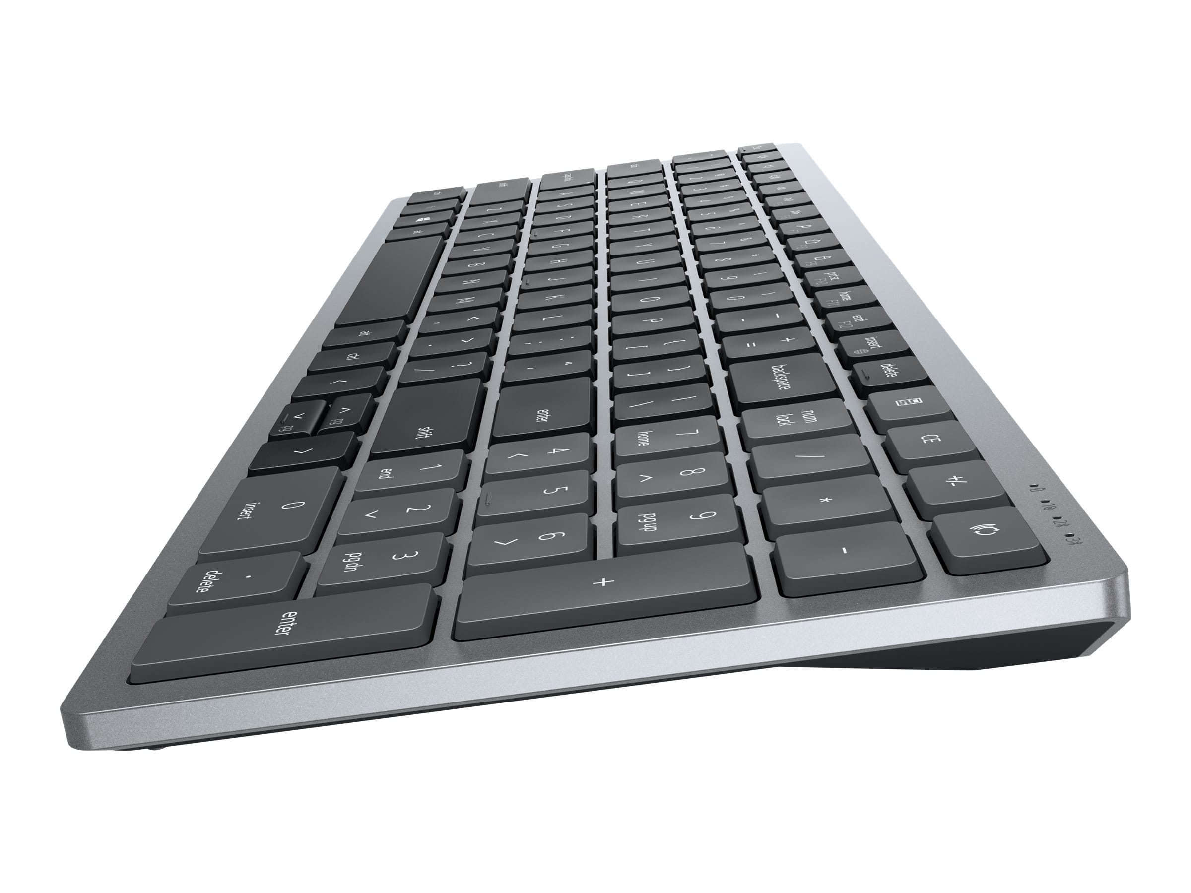 Dell KB740 - Tastatur - kompakt, mehrere Geräte