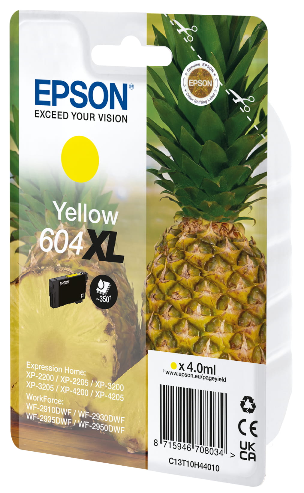 Epson 604XL Singlepack - 4 ml - XL - Gelb - original