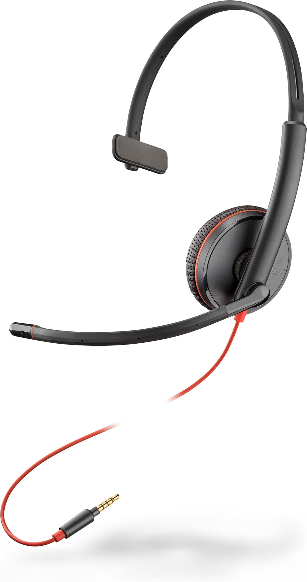 HP Poly Blackwire 3215 - Headset - On-Ear - kabelgebunden