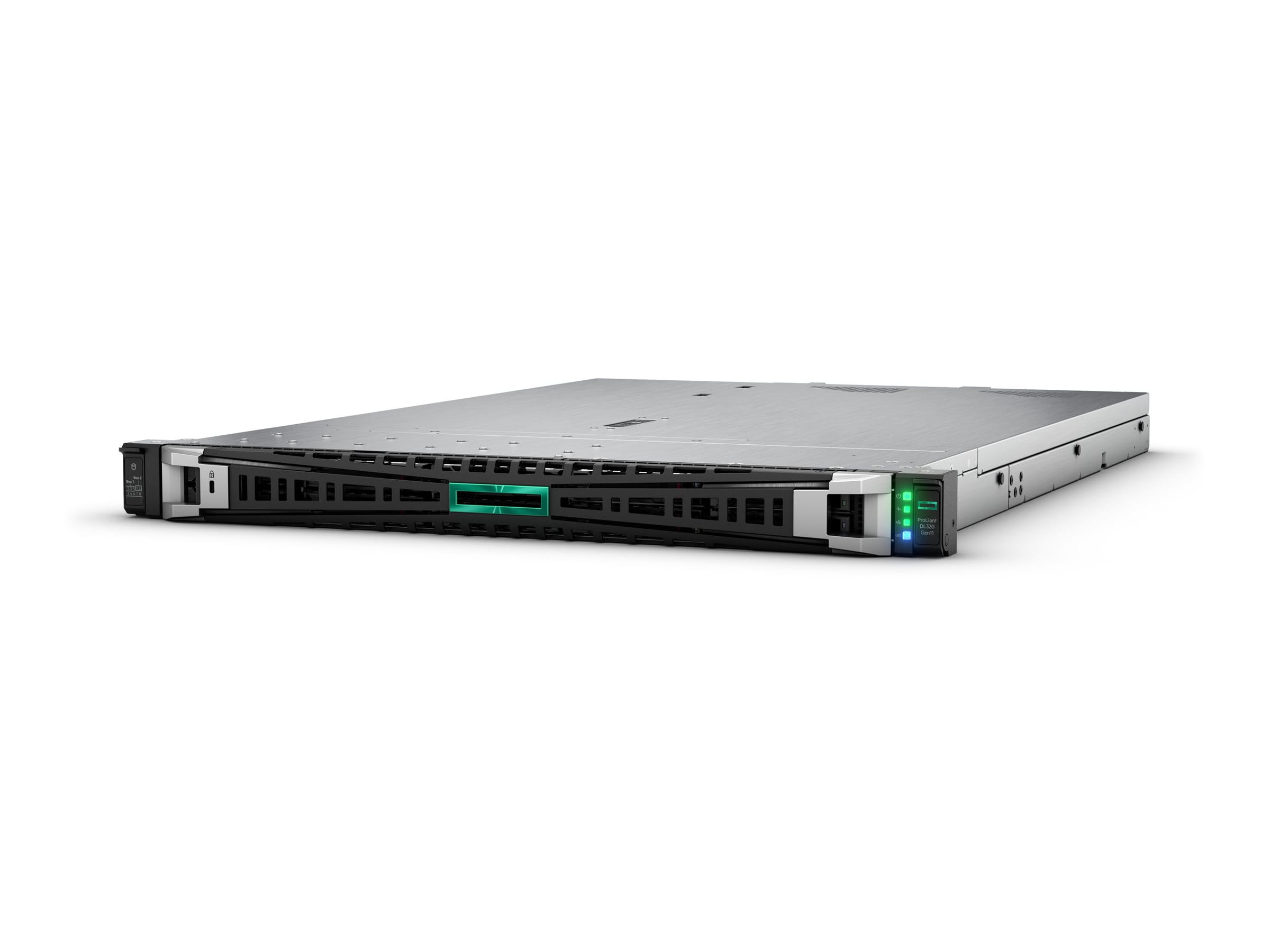 HPE ProLiant DL320 Gen11 - Server - Rack-Montage - 1U - 1-Weg - 1 x Xeon Silver 4415Y / 2 GHz - RAM 64 GB - SATA/SAS/PCI Express - Hot-Swap 6.4 cm (2.5") (Smart Choice)