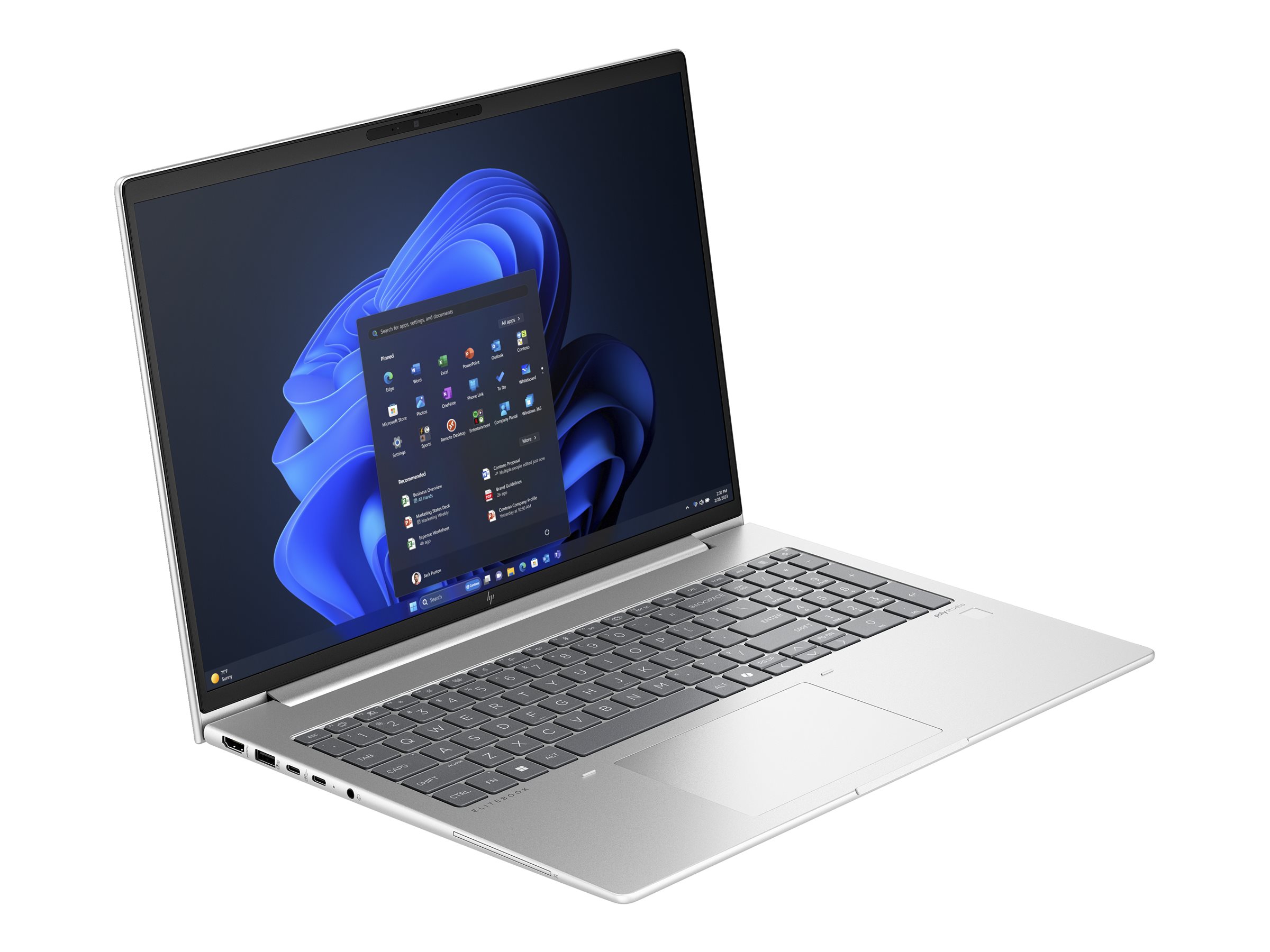 HP EliteBook 665 G11 Notebook - AMD Ryzen 5 7535U / 2.9 GHz - Win 11 Pro - Radeon 660M - 8 GB RAM - 256 GB SSD NVMe - 40.6 cm (16") HP EliteBook 665 G11 Notebook - AMD Ryzen 5 7535U / 2.9 GHz - Win 11 Pro - Radeon 660M - 8 GB RAM - 256 GB SSD NVMe - 40.6 cm (16")