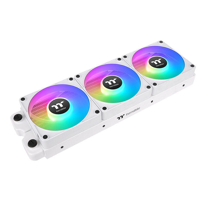 Thermaltake CT120 EX ARGB Sync - Gehäuselüfter - 120 mm - weiß (Packung mit 3)