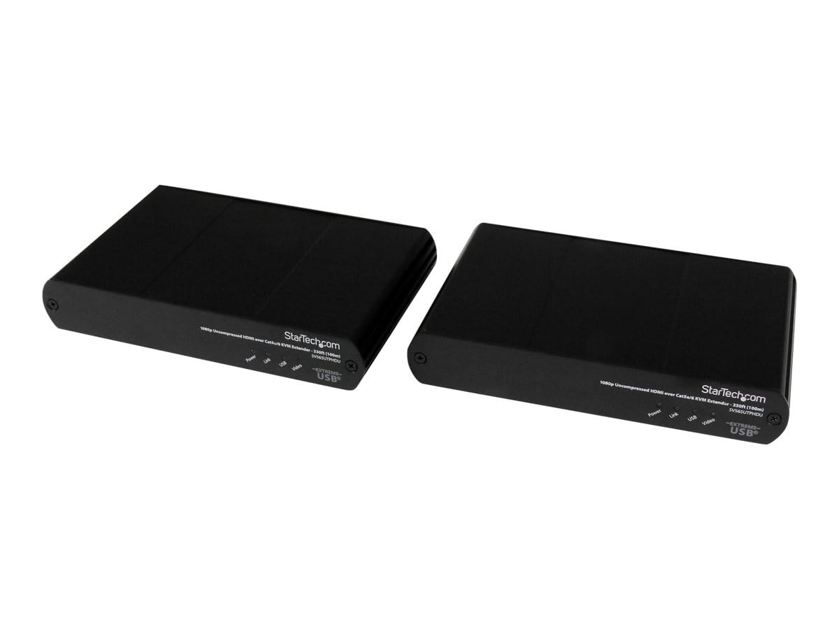 StarTech.com USB HDMI über Cat5e / 6 KVM Konsolen Extender mit 1080p unkomprimiertem Video