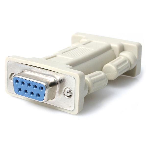 StarTech.com DB9 RS232 Serieller Nullmodem-Adapter – Buchse/Buchse - Nullmodemadapter - DB-9 (W)