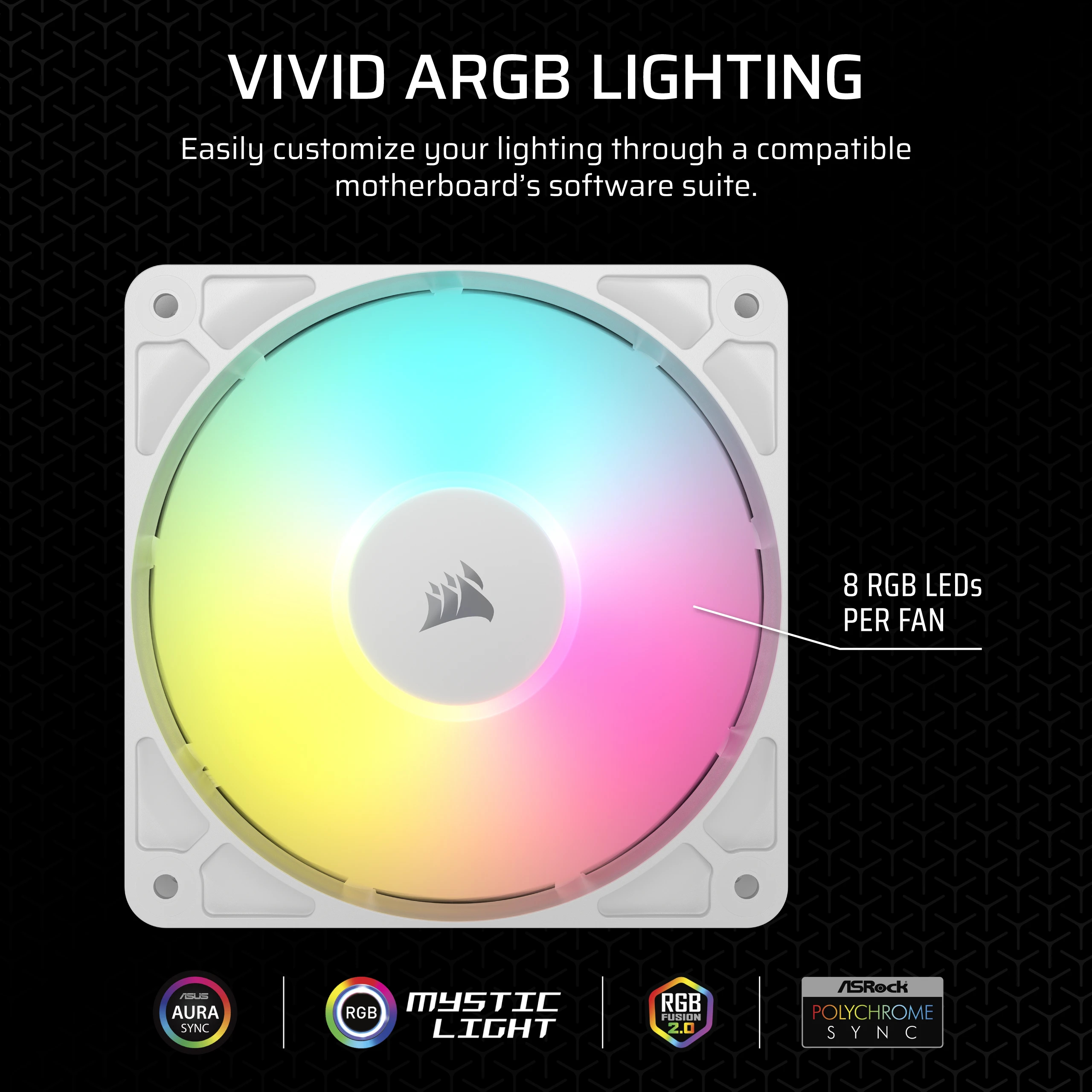 Corsair RS120 ARGB - Gehäuselüfter - 120 mm