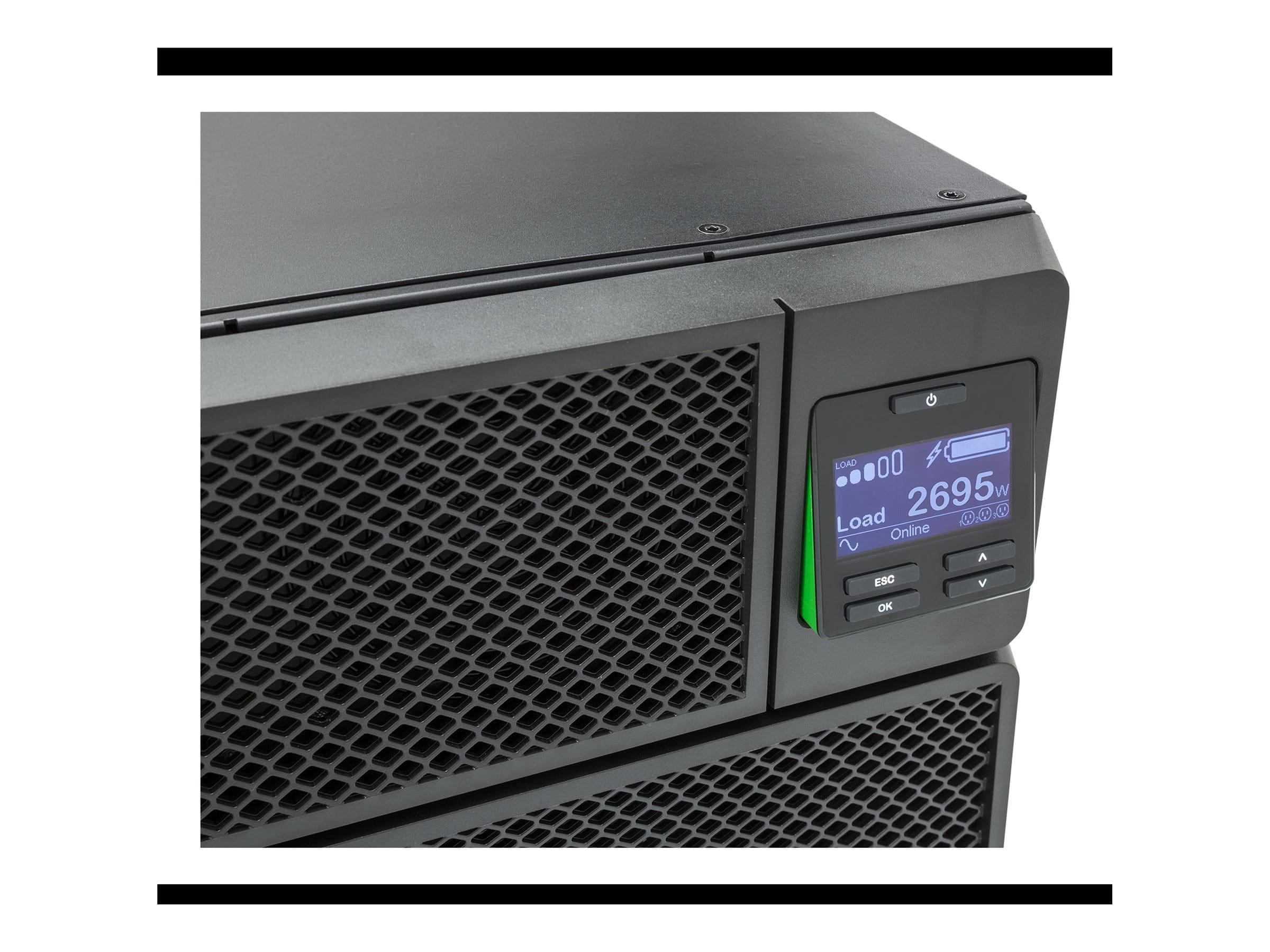 APC Smart-UPS SRT 5000VA RM - USV (Rack - einbaufähig) - Online-USV APC Smart-UPS SRT 5000VA RM - USV (Rack - einbaufähig) - Online-USV