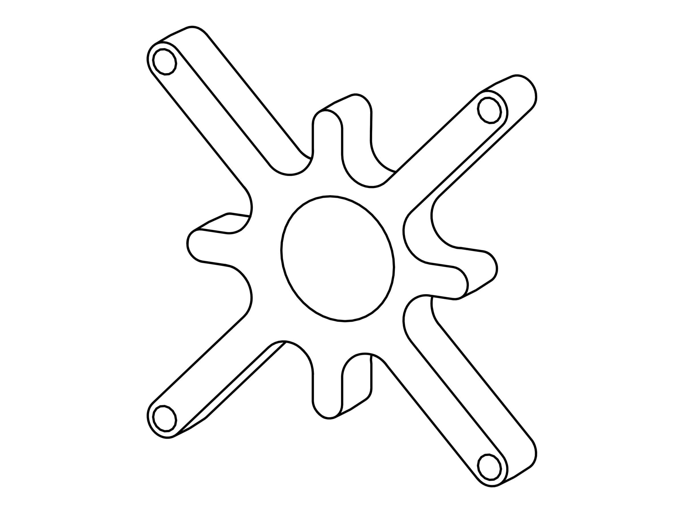 Ergotron Montagekomponente (Abstandshalter)