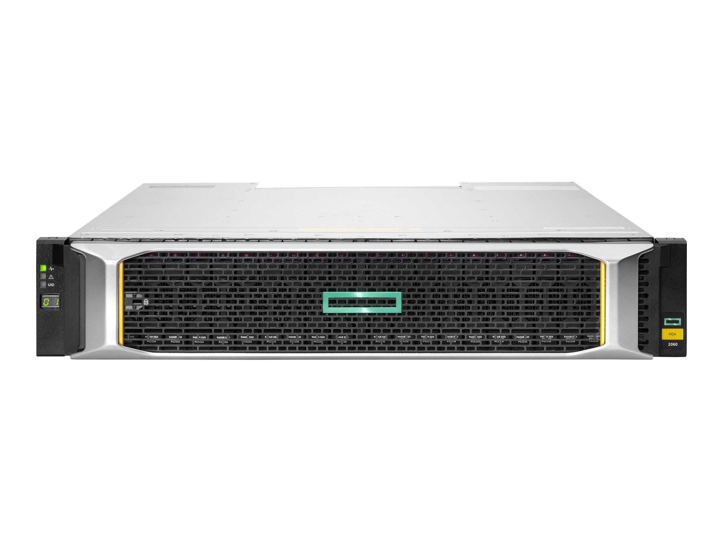 HPE Modular Smart Array 2060 12Gb SAS SFF Storage - 6th Generation - Festplatten-Array - 86.4 TB - 24 Schächte (SAS-3)