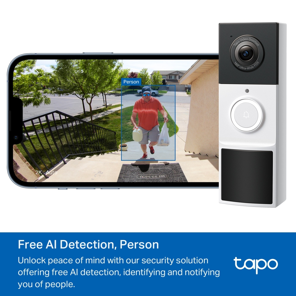 TP-LINK Tapo D210, H.264, 3 MP, 2304 x 1296 Pixel, 1296p, CMOS, 25,4 / 3 mm (1 / 3")