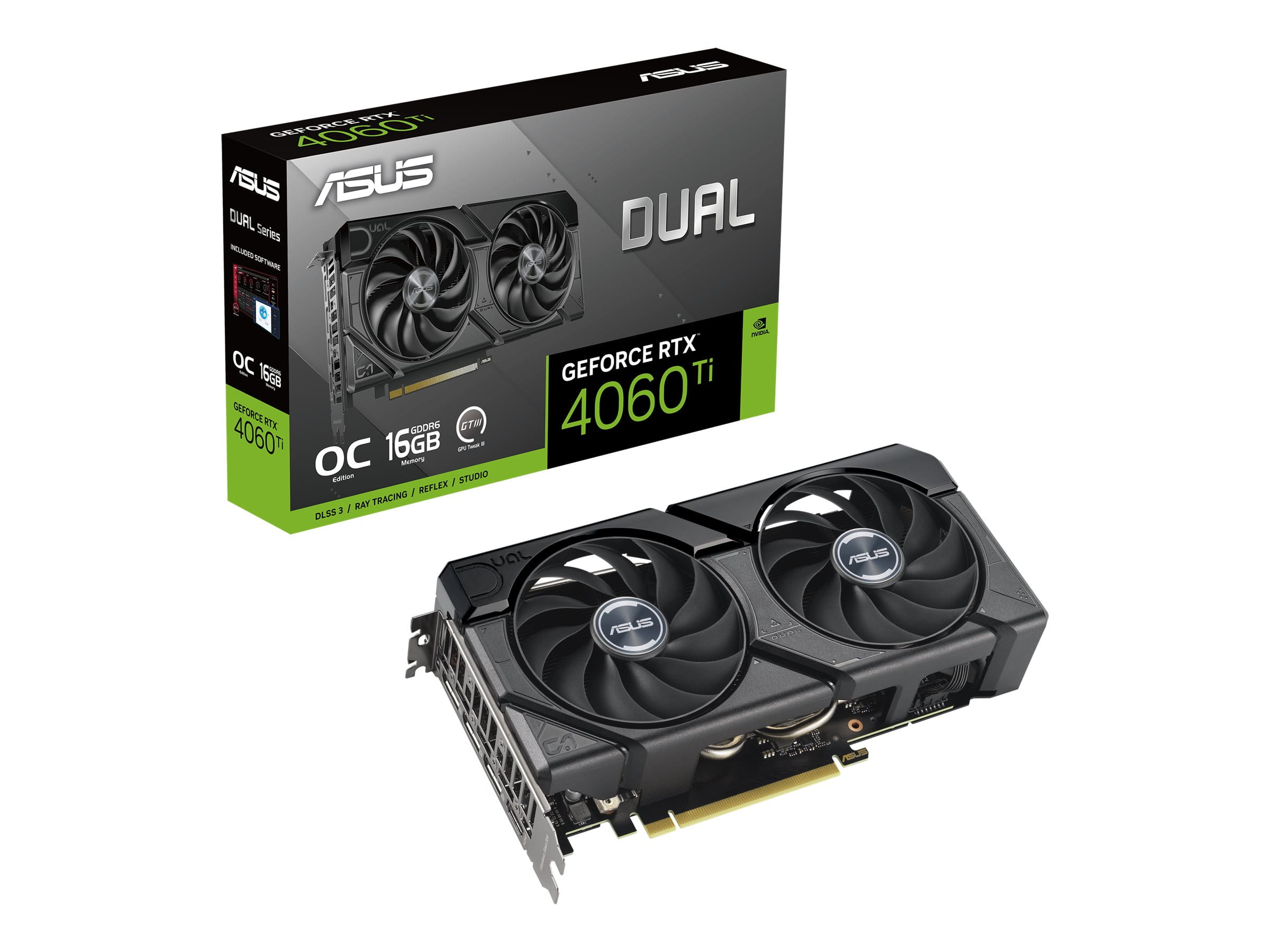 ASUS Dual GeForce RTX 4060 Ti EVO 16GB - OC Edition