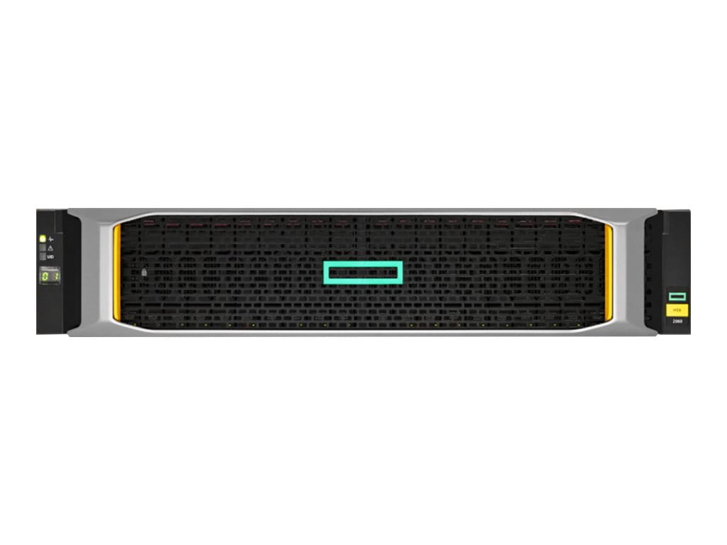 HPE Modular Smart Array 1060 10GBASE-T iSCSI SFF Storage - Festplatten-Array - 0 TB - 24 Schächte (SAS-3)