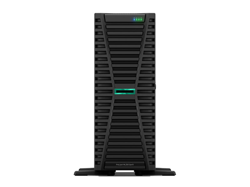 HPE ProLiant ML350 Gen11 Base - Server - Tower - 4U - zweiweg - 1 x Xeon Silver 4410Y / 2 GHz - RAM 32 GB - SATA/SAS/NVMe - Hot-Swap 6.4 cm (2.5")