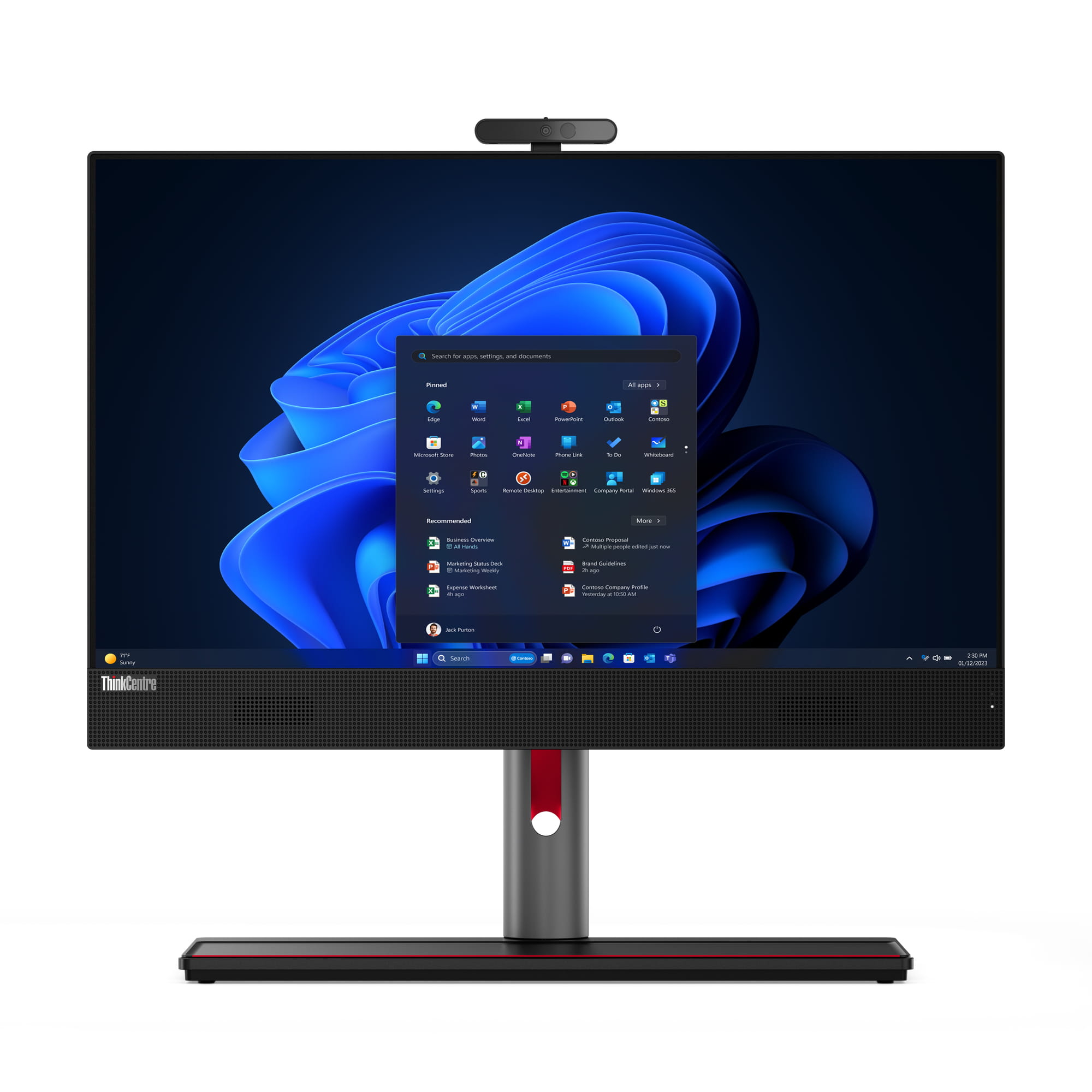 Lenovo ThinkCentre M90a Gen 5 12SH - All-in-One (Komplettlösung)