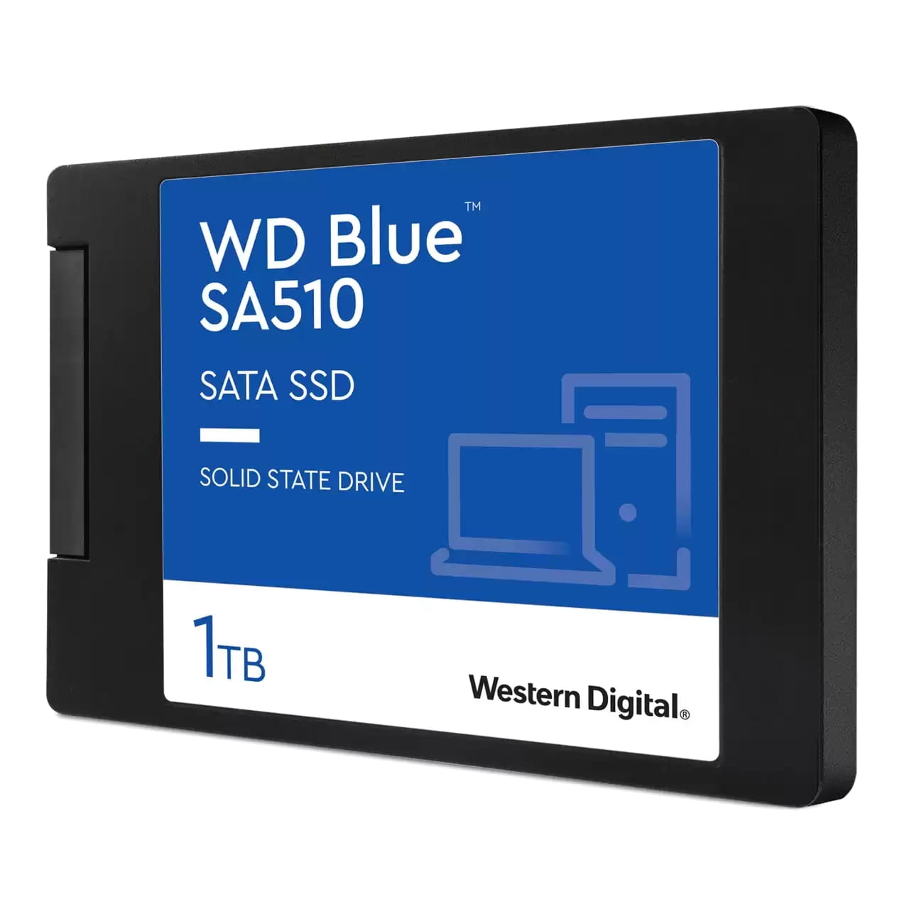 SanDisk WD Blue SA510 WDS100T3B0A - SSD - 1 TB - intern - 2.5" (6.4 cm)