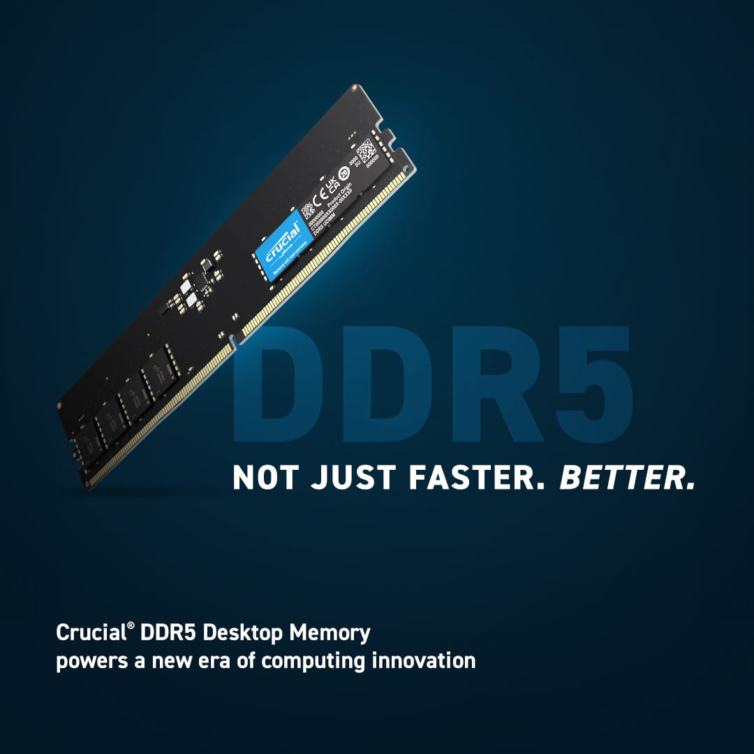 Crucial DDR5 - Modul - 32 GB - DIMM 288-PIN