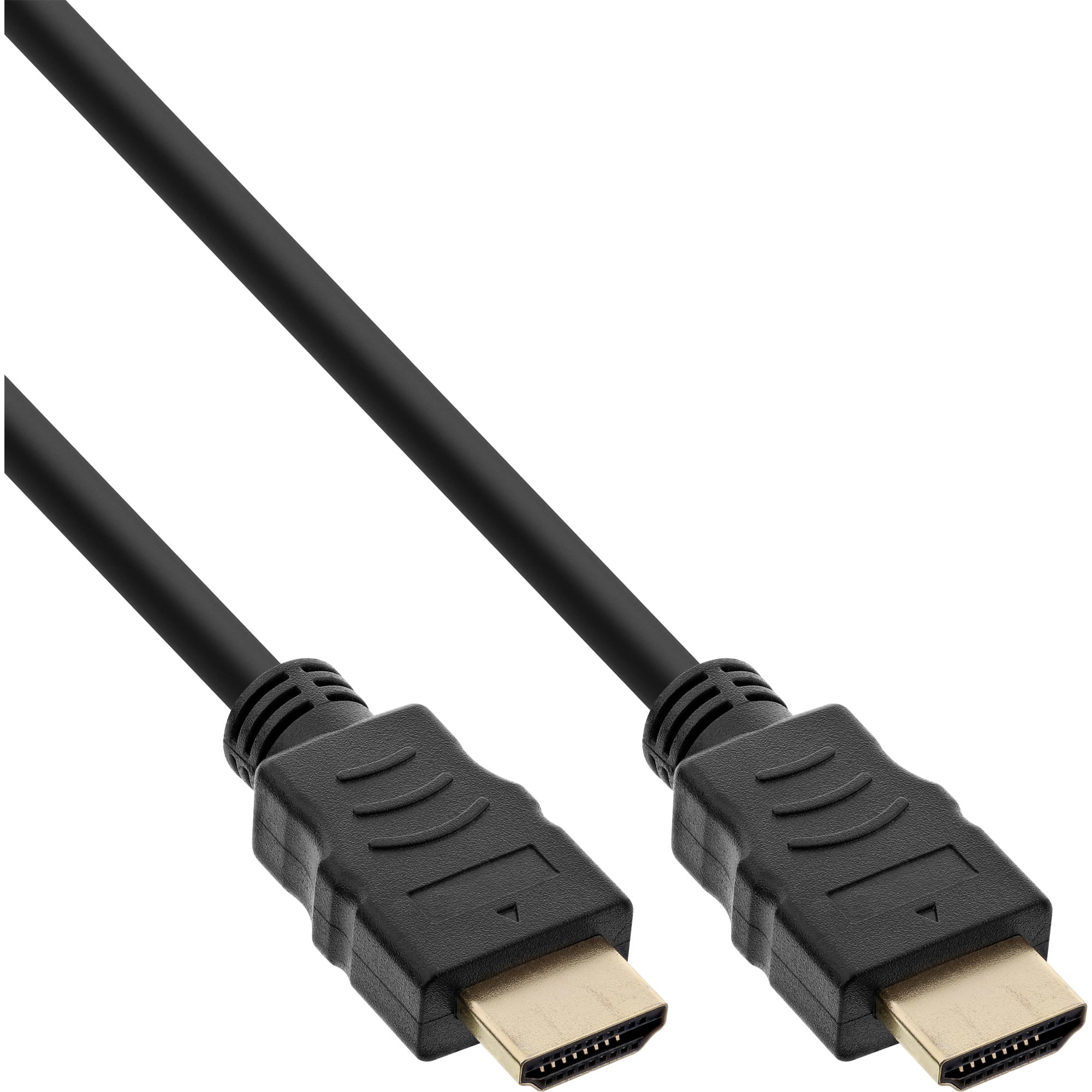 InLine HDMI-High Speed Kabel mit Ethernet - ST / ST - schwarz / gold - 10m