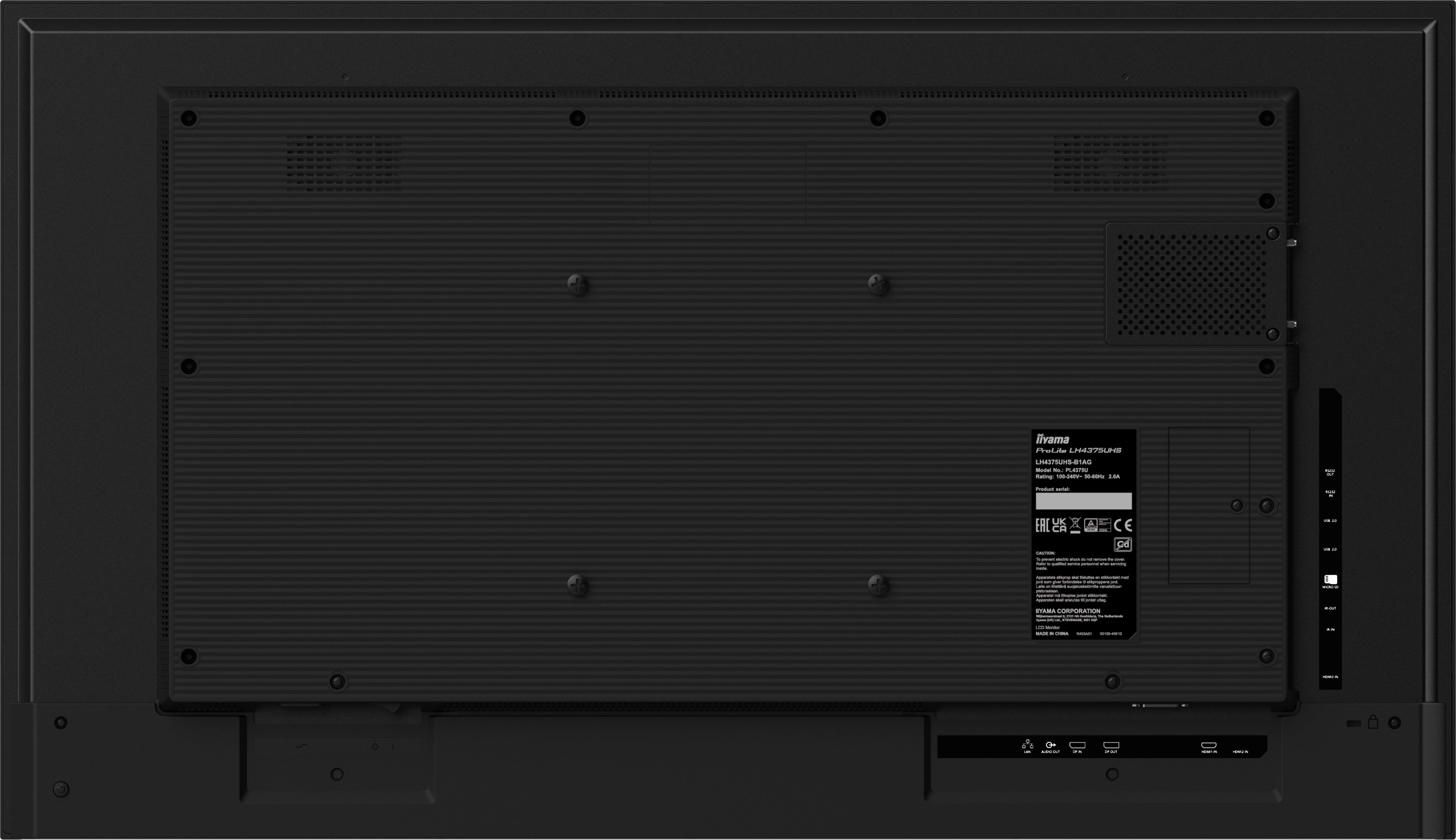 Iiyama ProLite LH3275HS-B1AG - 81 cm (32") Diagonalklasse (80 cm (31.5")