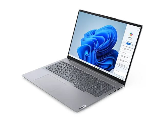 Lenovo ThinkBook 16 G7 IML 21MS - 180°-Scharnierdesign - Intel Core Ultra 5 125U / 1.3 GHz - Win 11 Pro - Intel Graphics - 32 GB RAM - 1 TB SSD NVMe - 40.6 cm (16")