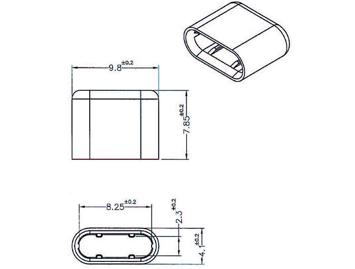 Delock Dust Cover for USB Type-C Male - Schutzumschlag - Schwarz (Packung mit 10)