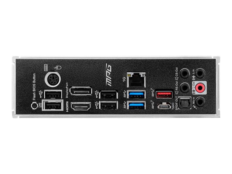 MSI MPG B550 GAMING PLUS - Motherboard - ATX - Socket AM4 - AMD B550 Chipsatz - USB-C Gen2, USB-C Gen1, USB 3.2 Gen 1, USB 3.2 Gen 2 - Gigabit LAN - Onboard-Grafik (CPU erforderlich)