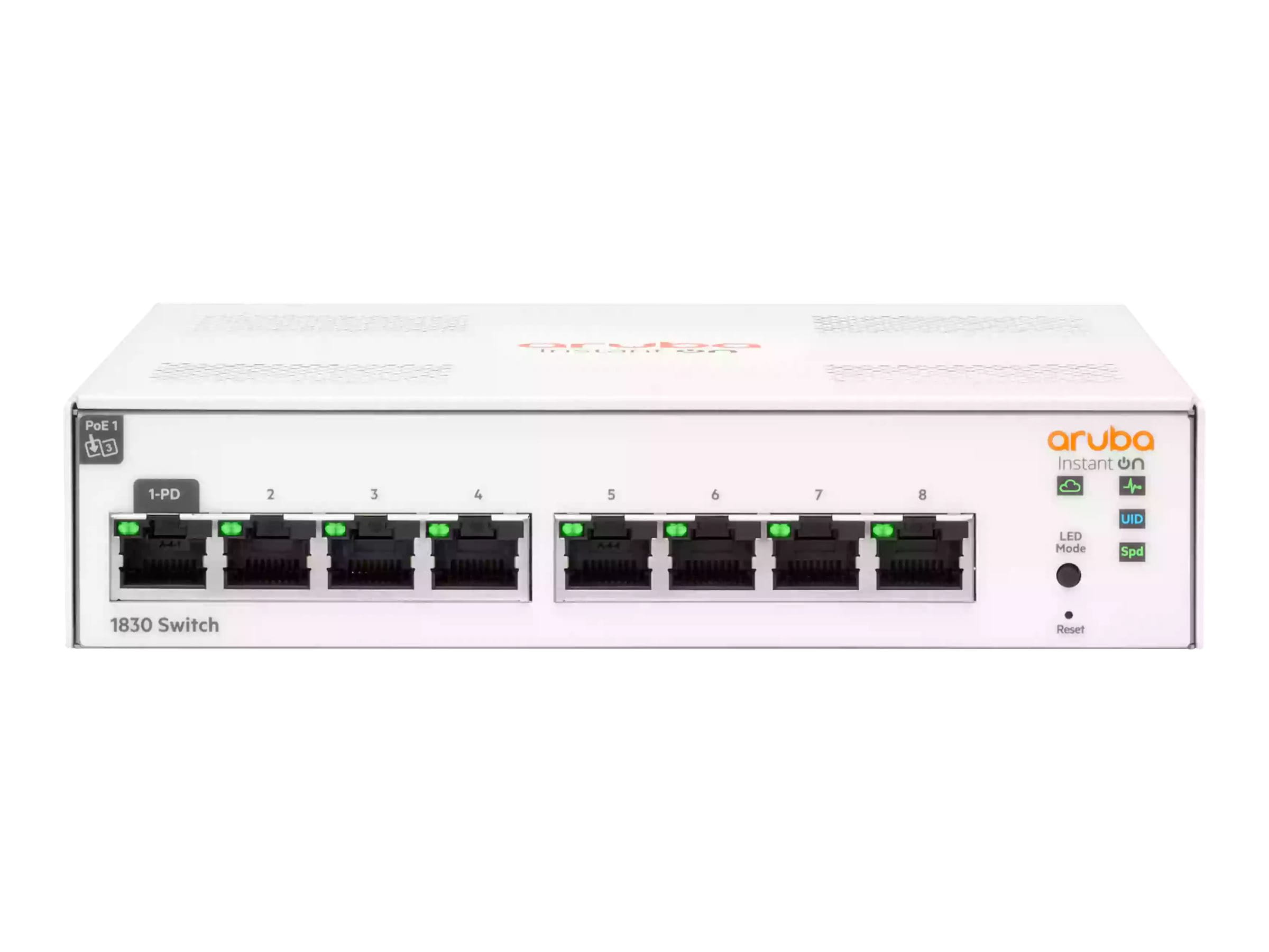 HPE Networking Instant On 1830 8G Switch - Switch - managed - PoE