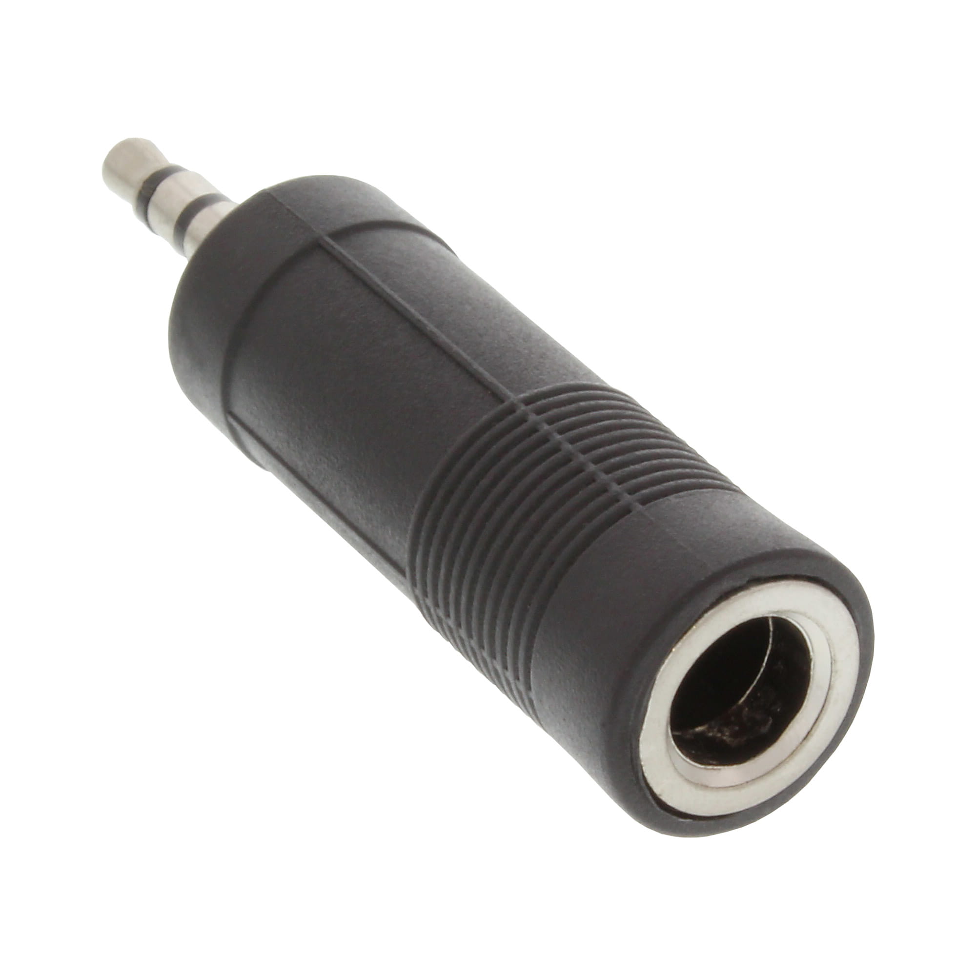 InLine Audio Adapter - 3,5mm Klinke Stecker Stereo an 6,3mm Klinke Buchse Stereo