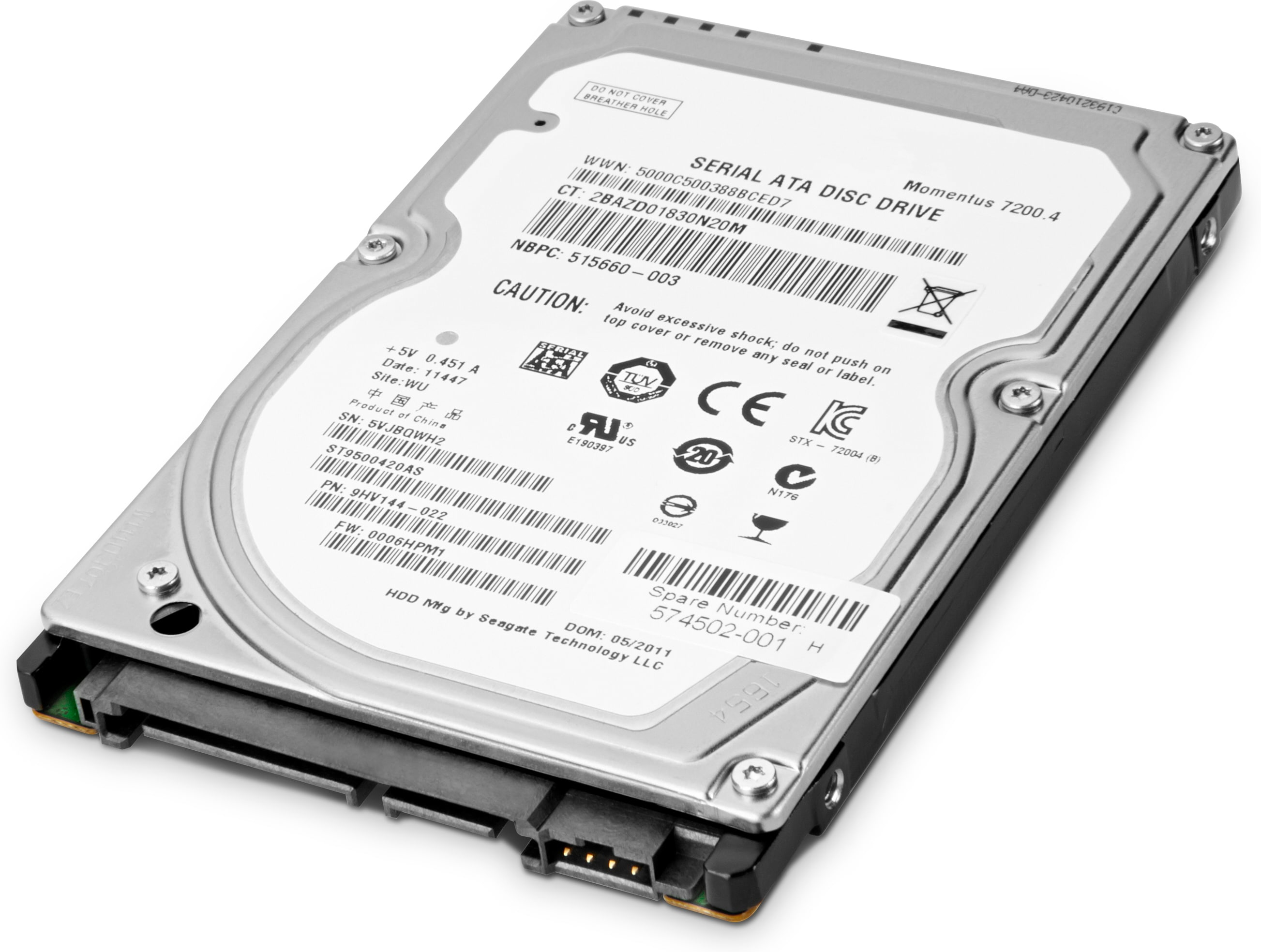 HP Enterprise - Festplatte - 1 TB - 3.5" (8.9 cm)