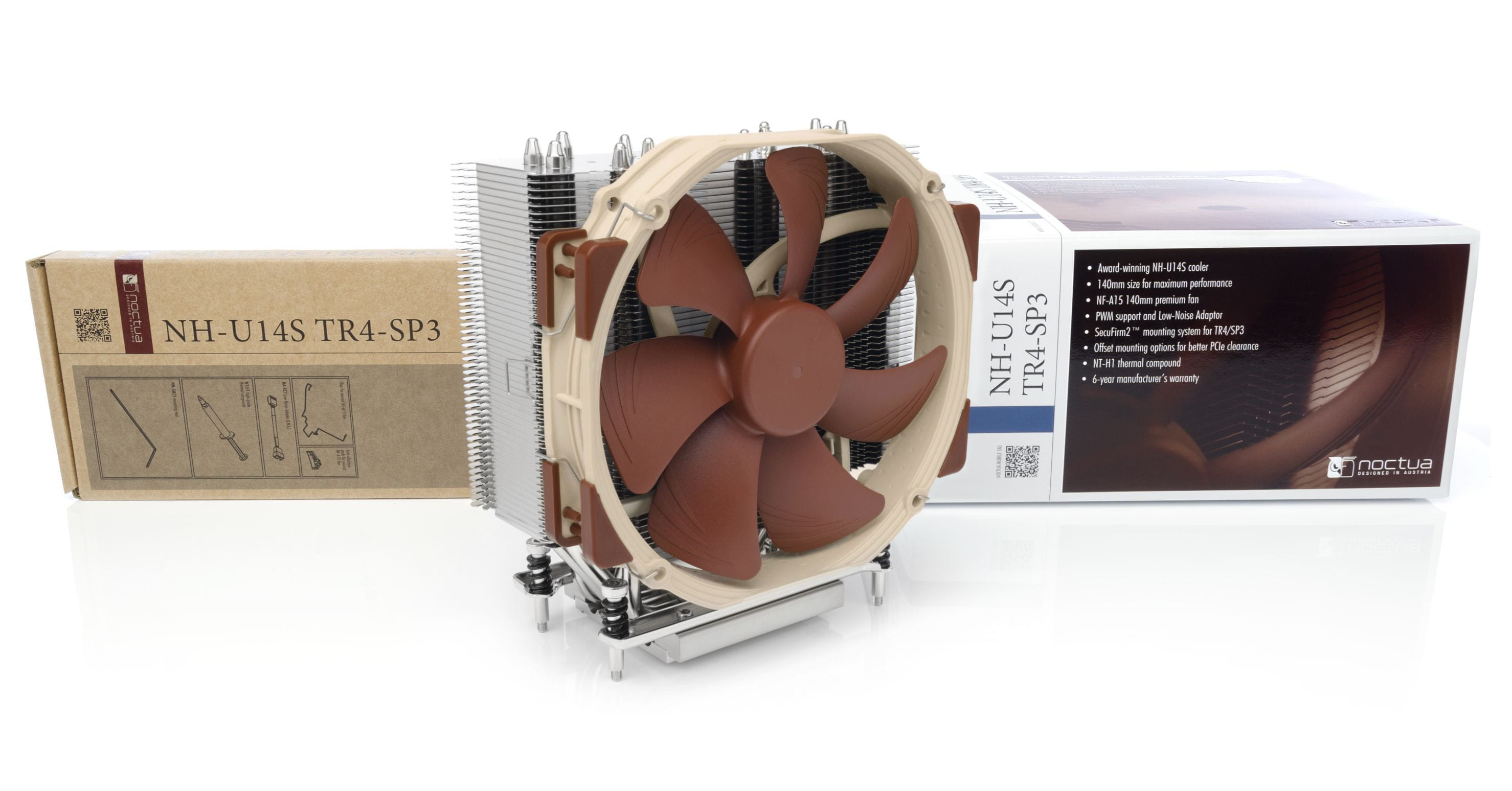 Noctua NH-U14S TR4-SP3 - Prozessor-Luftkühler - (für: TR4, SP3)