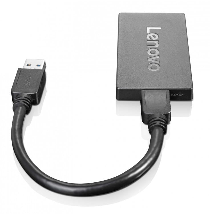 Lenovo Externer Videoadapter - USB 3.0 - DisplayPort