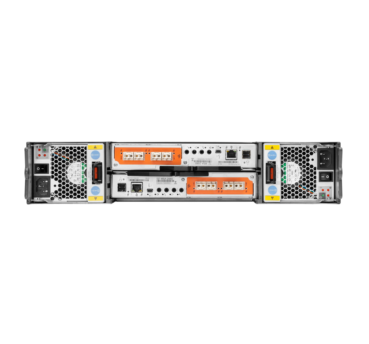 HPE Modular Smart Array 2062 10GbE iSCSI SFF Storage - 6th Generation - Festplatten-Array - 3.84 TB - 24 Schächte (SAS-3)