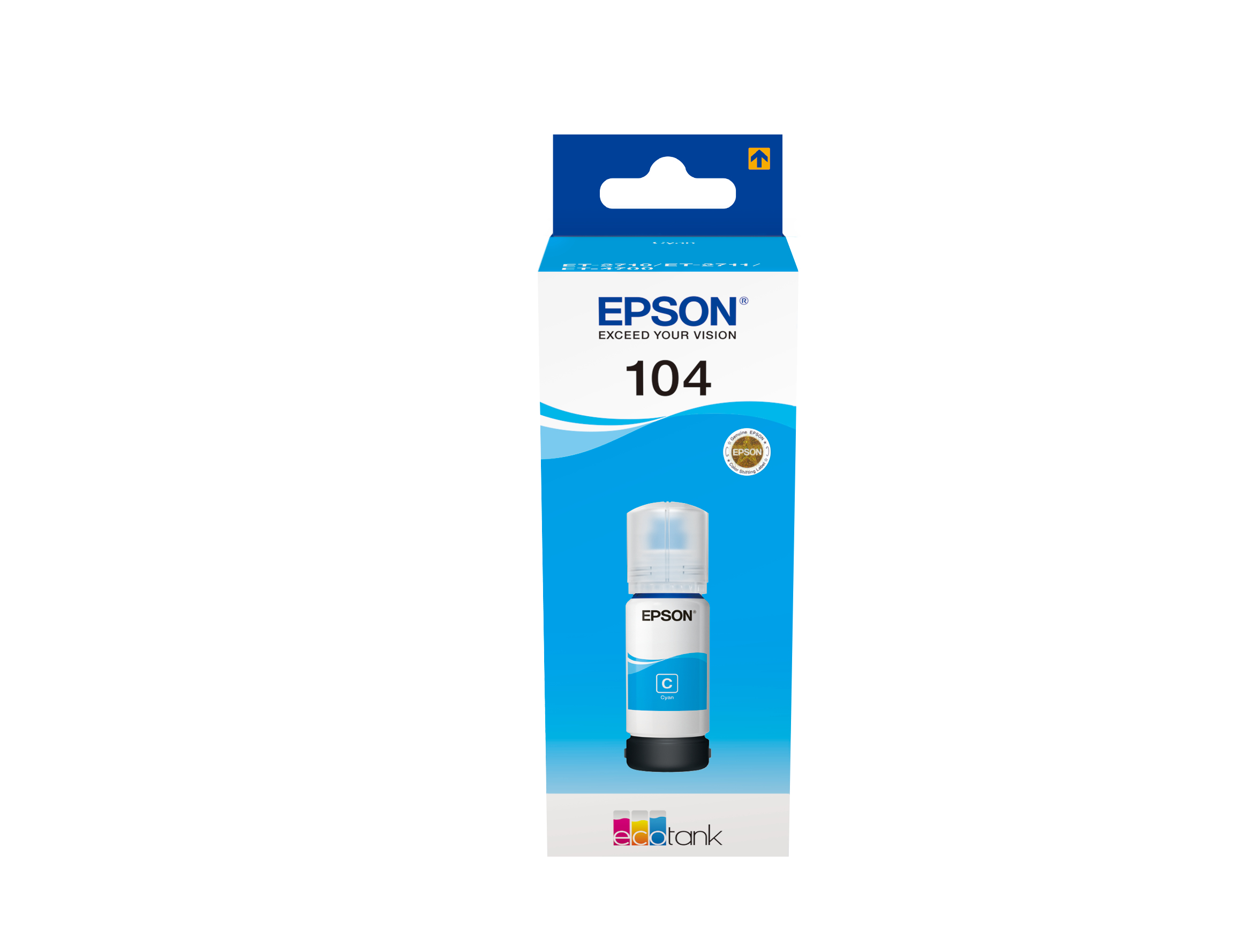 Epson EcoTank 104 - 65 ml - Cyan - original - Tintenbehälter