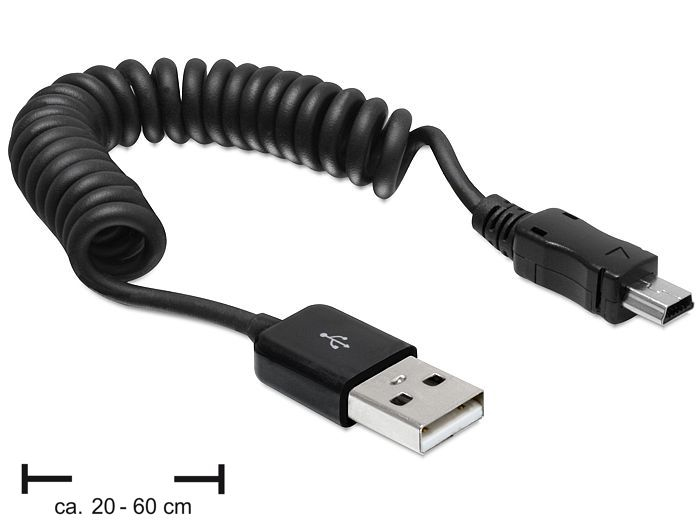 Delock USB-Kabel - USB (M) zu Mini-USB, Typ B (M)
