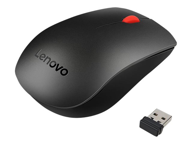 Lenovo Essential Wireless Combo - Tastatur-und-Maus-Set - kabellos - 2.4 GHz - Portugiesisch - für S510; ThinkCentre M700; M71X; M810; M910; ThinkPad L470; T470; X1 Carbon (5th Gen)