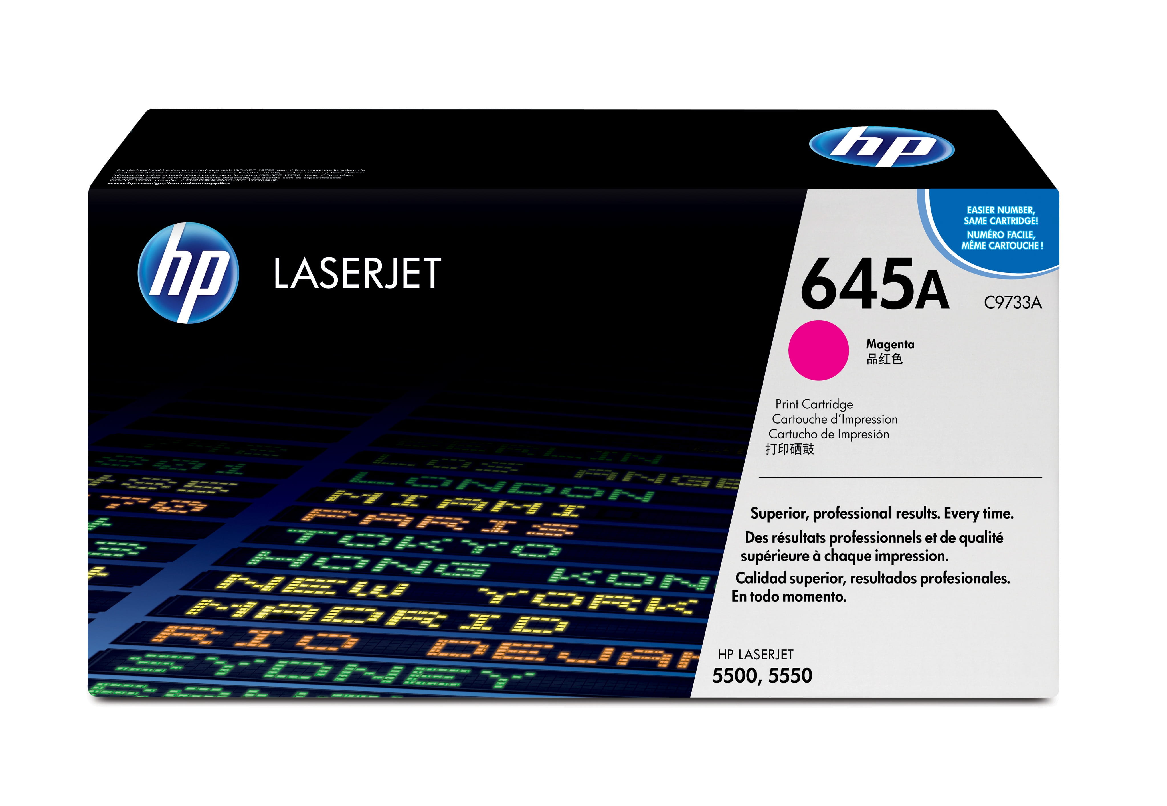 HP 645A - Magenta - original - LaserJet - Tonerpatrone (C9733A)