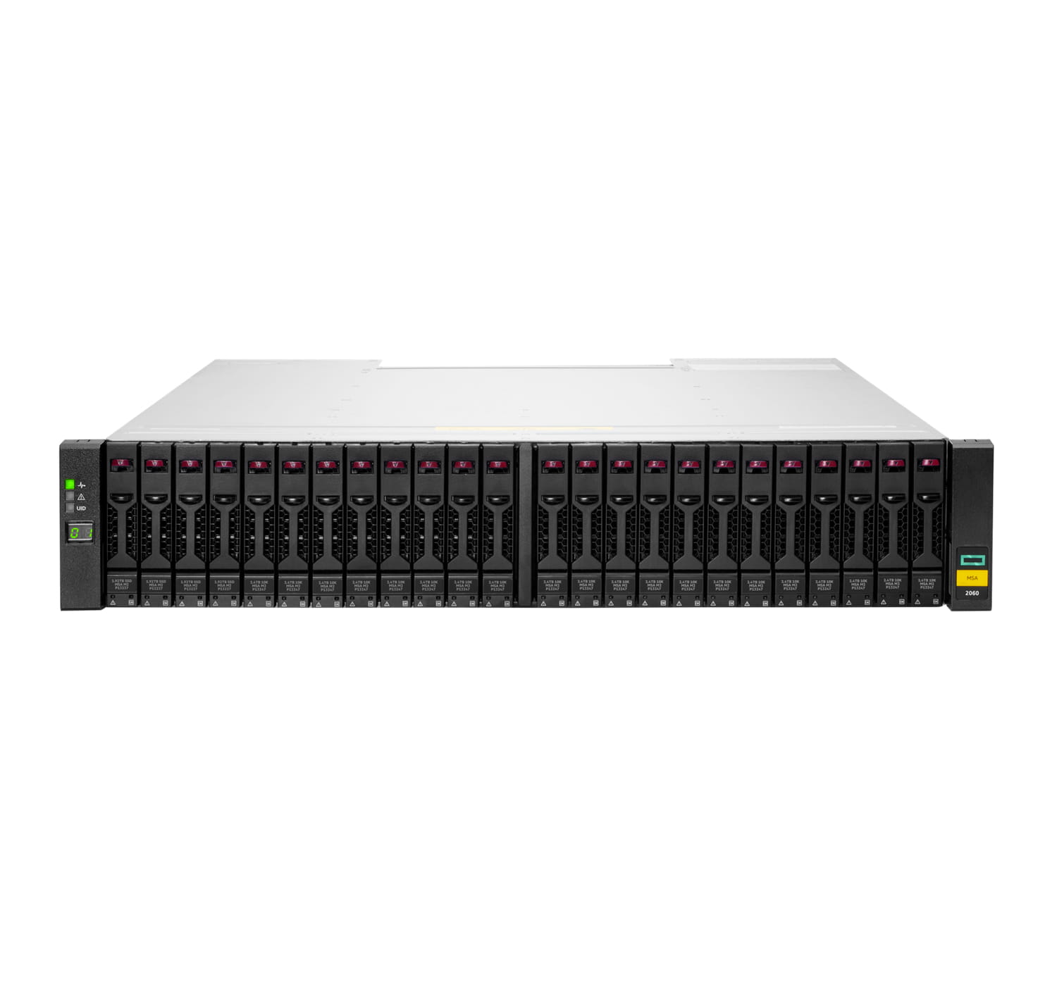 HPE Modular Smart Array 2060 12Gb SAS SFF Storage - 6th Generation - Festplatten-Array - 0 TB - 24 Schächte (SAS-3)